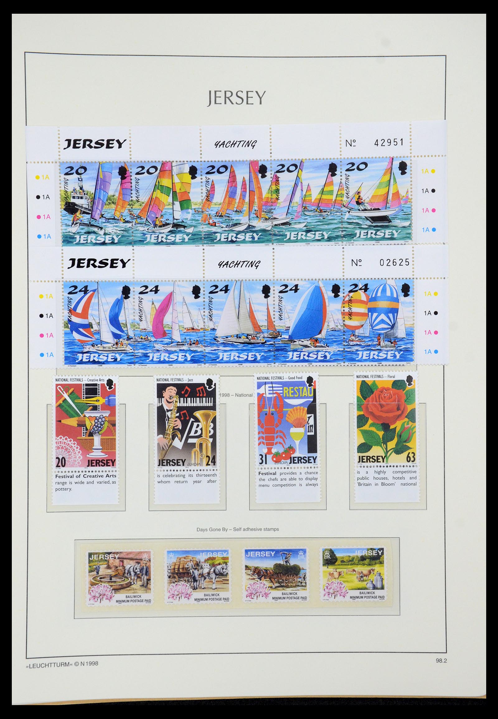 34958 099 - Postzegelverzameling 34958 Kanaaleilanden 1969-2007.