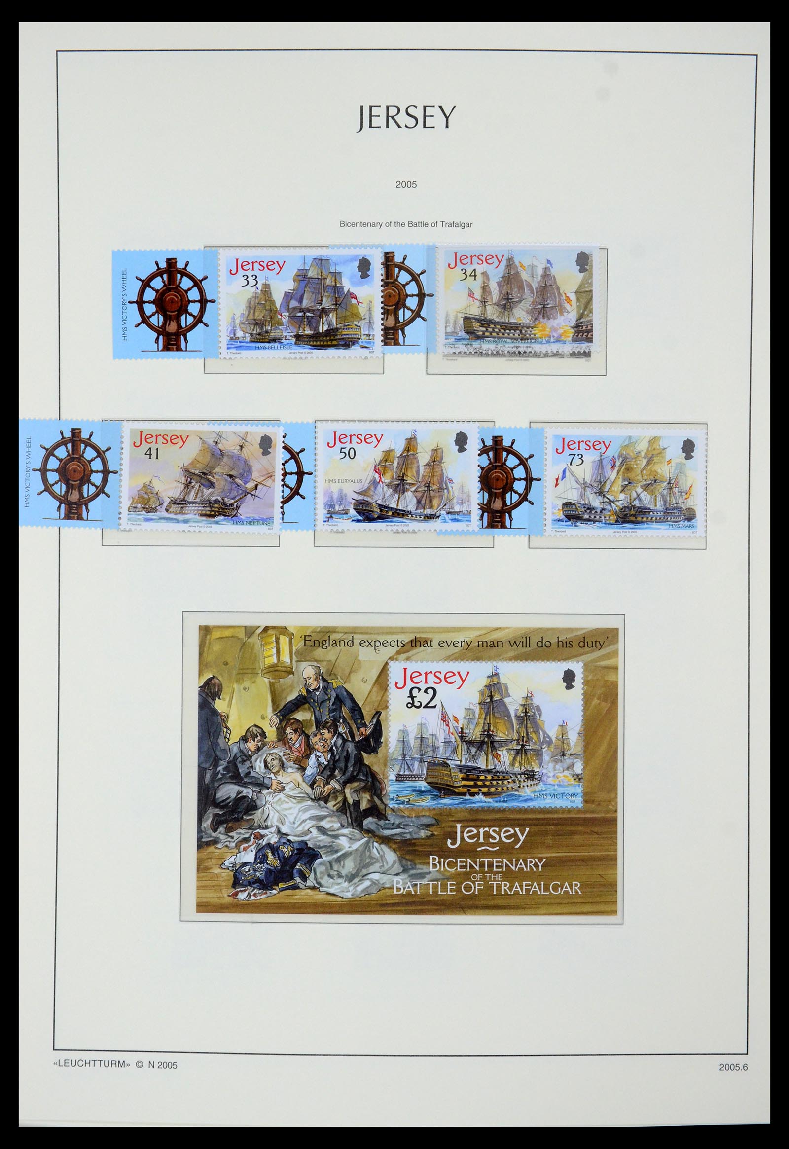34958 121 - Postzegelverzameling 34958 Kanaaleilanden 1969-2007.