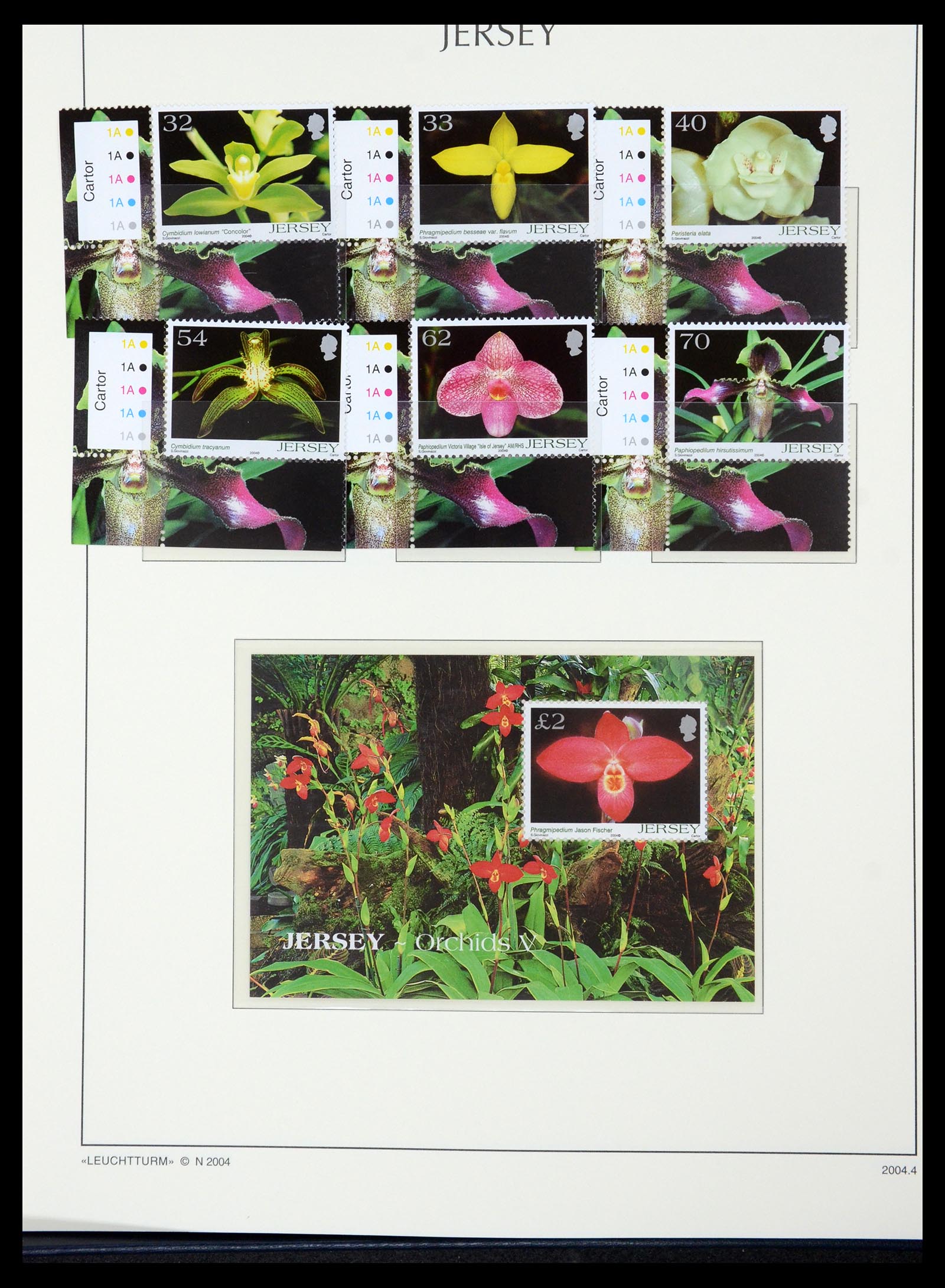34958 127 - Postzegelverzameling 34958 Kanaaleilanden 1969-2007.