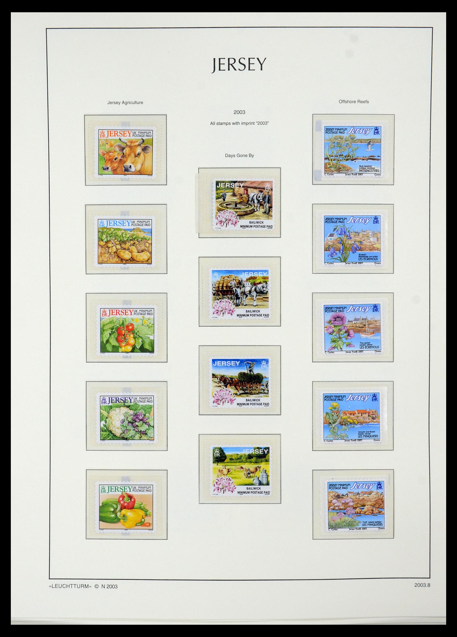 34958 132 - Postzegelverzameling 34958 Kanaaleilanden 1969-2007.