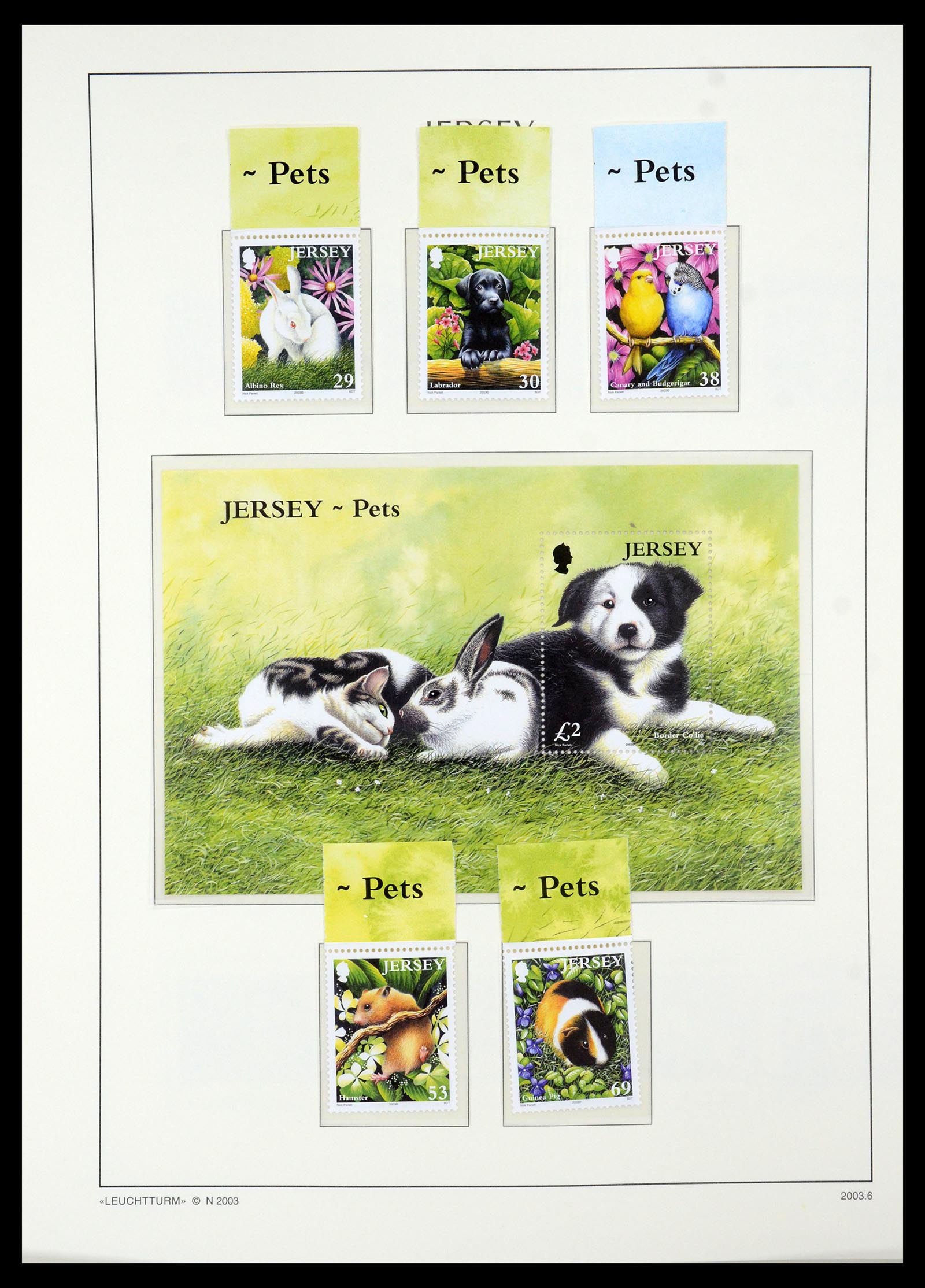 34958 134 - Postzegelverzameling 34958 Kanaaleilanden 1969-2007.