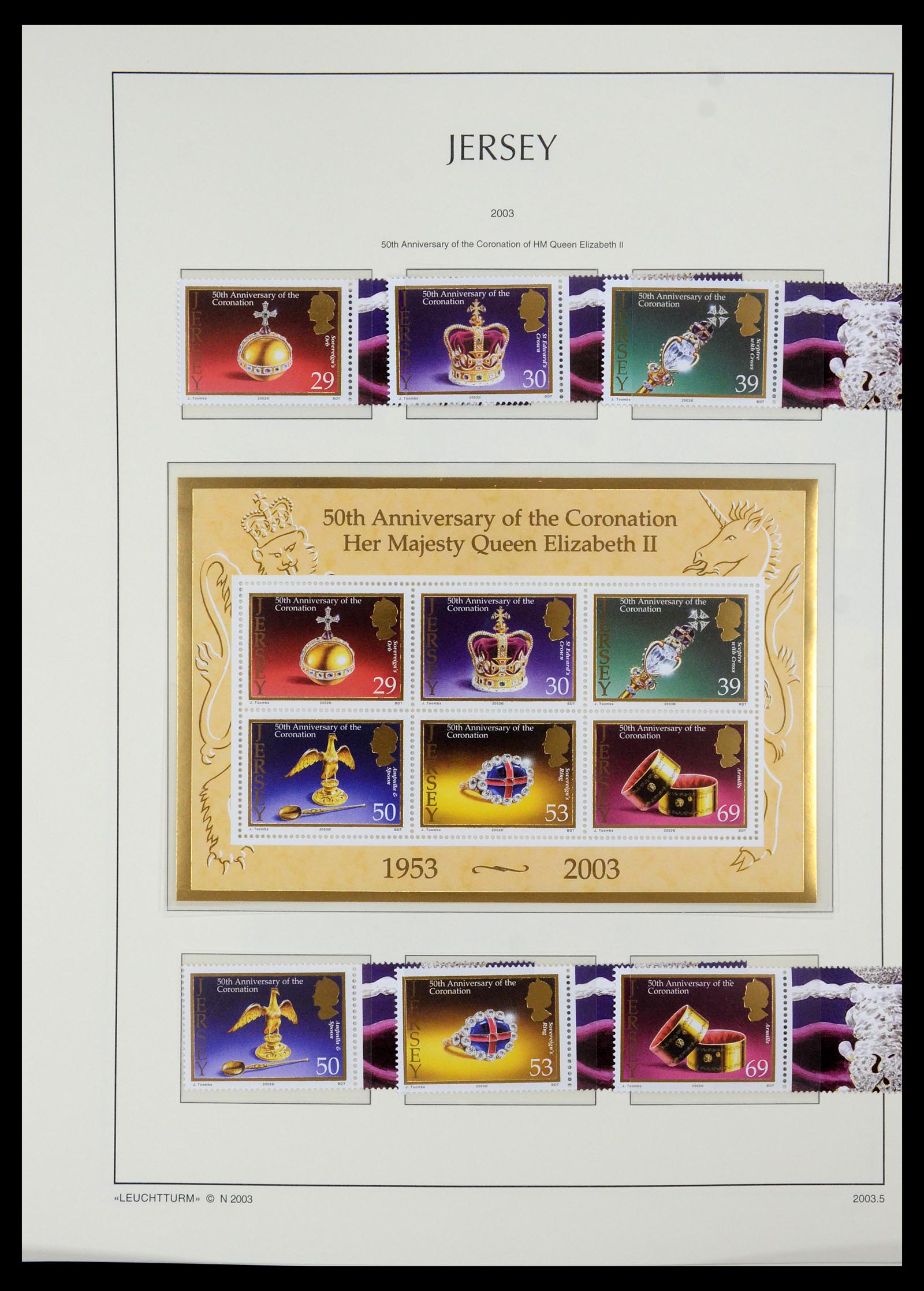 34958 135 - Postzegelverzameling 34958 Kanaaleilanden 1969-2007.