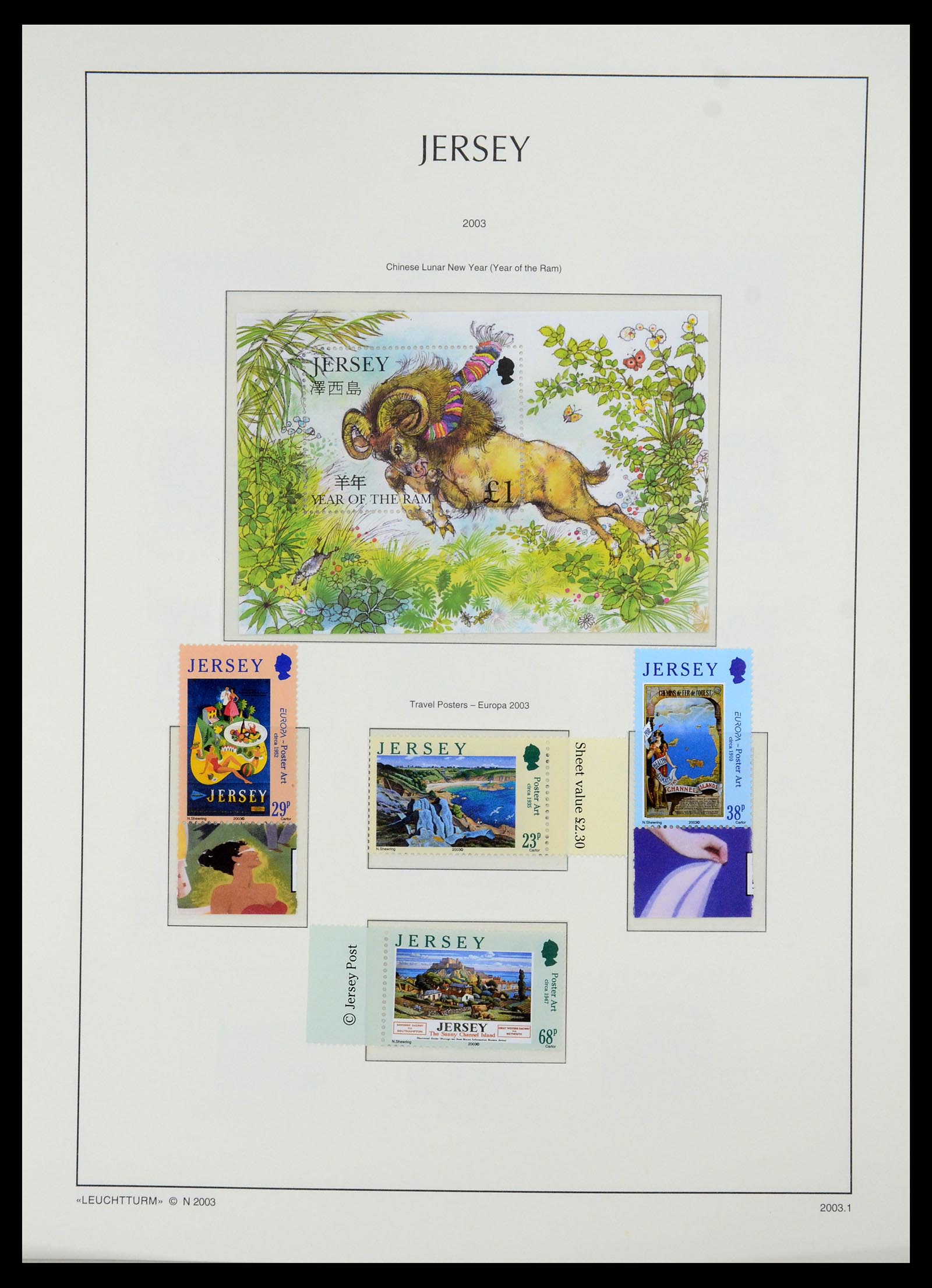 34958 140 - Postzegelverzameling 34958 Kanaaleilanden 1969-2007.
