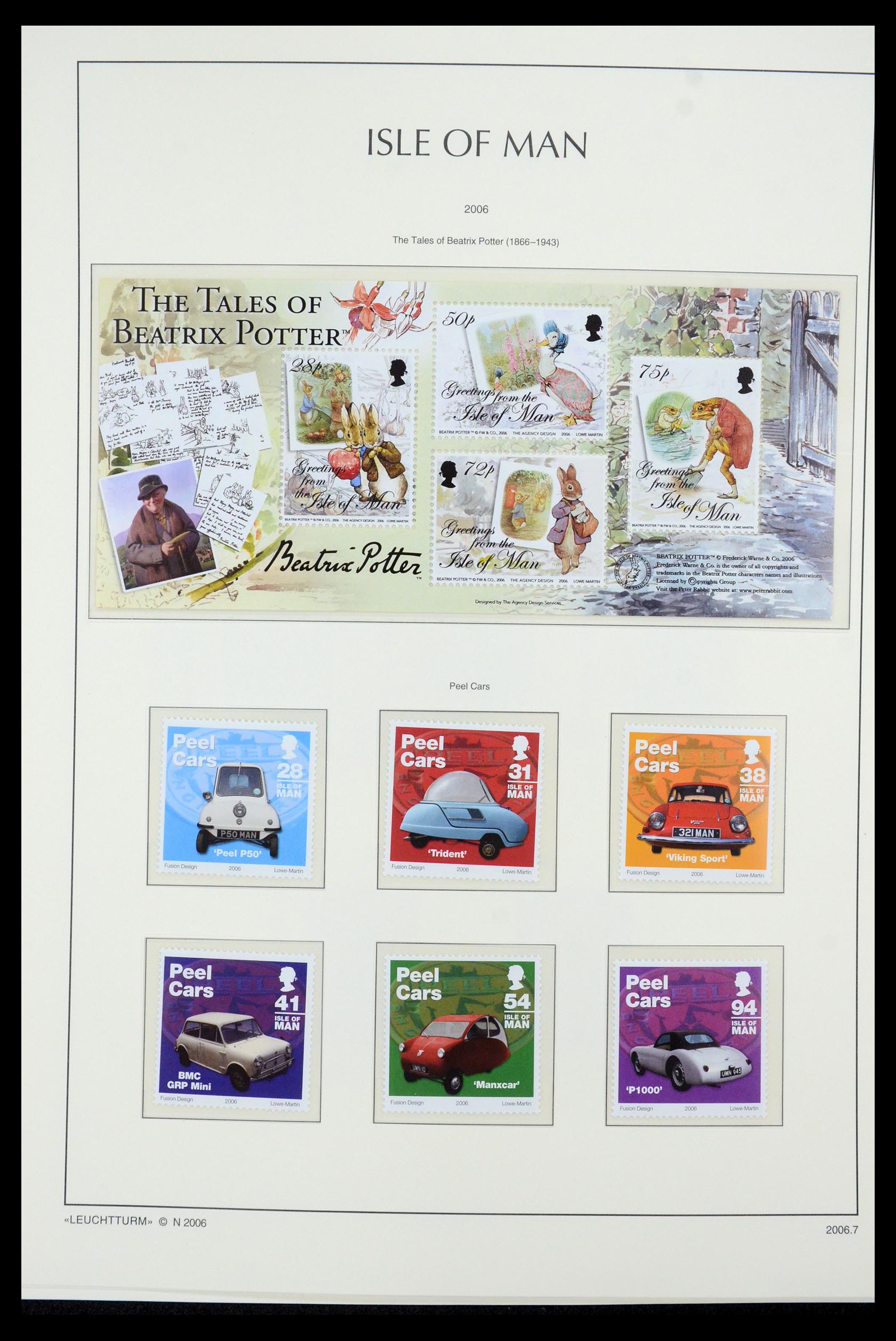 34958 442 - Postzegelverzameling 34958 Kanaaleilanden 1969-2007.