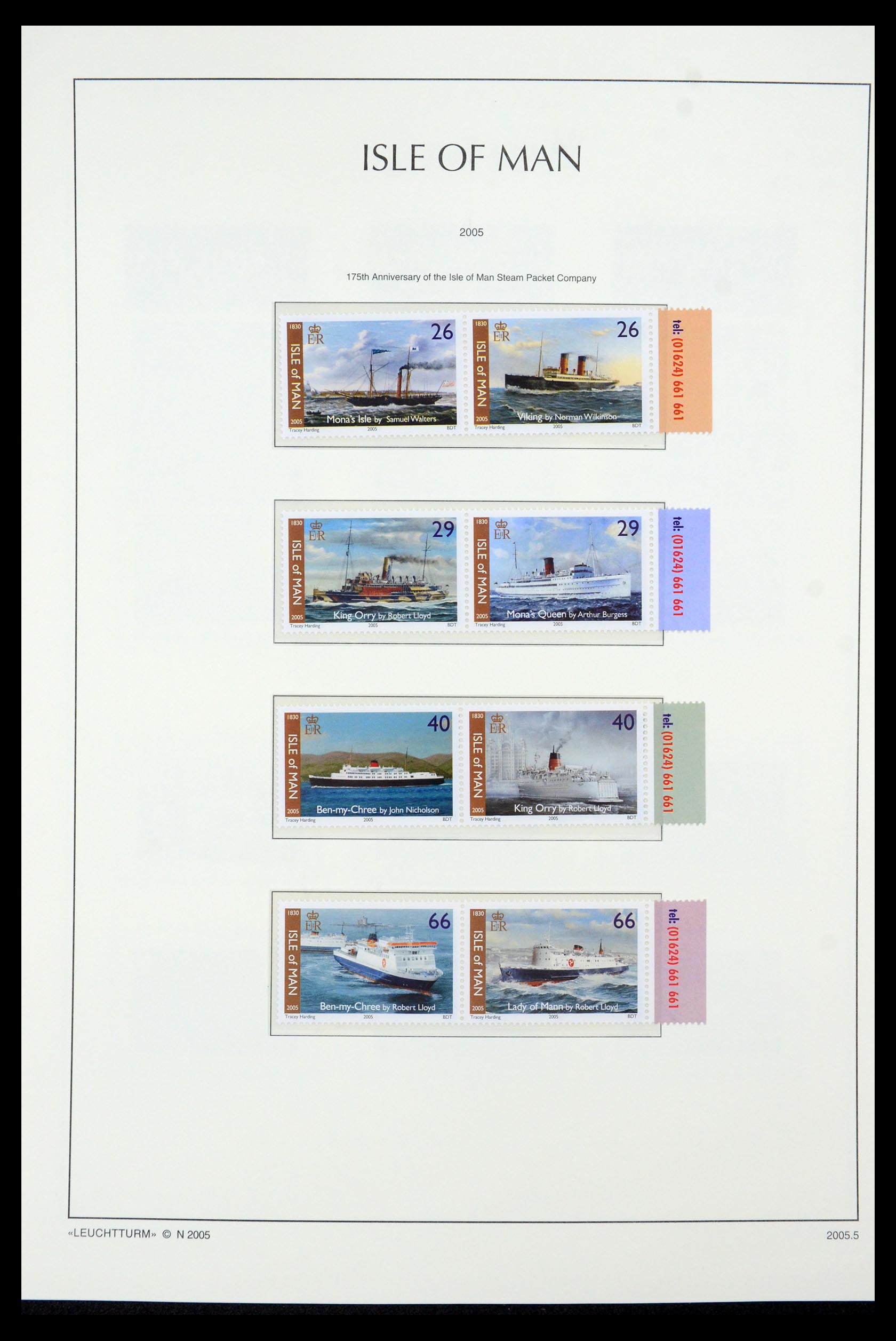 34958 448 - Postzegelverzameling 34958 Kanaaleilanden 1969-2007.