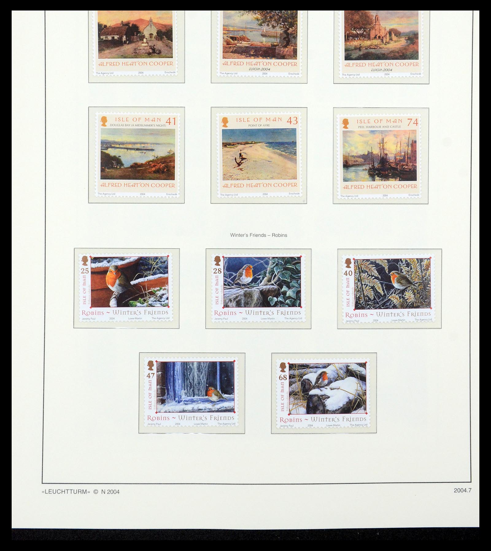 34958 460 - Postzegelverzameling 34958 Kanaaleilanden 1969-2007.