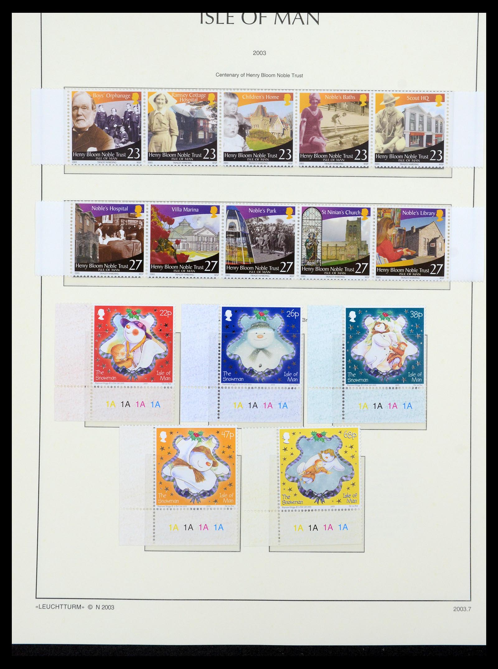34958 463 - Postzegelverzameling 34958 Kanaaleilanden 1969-2007.