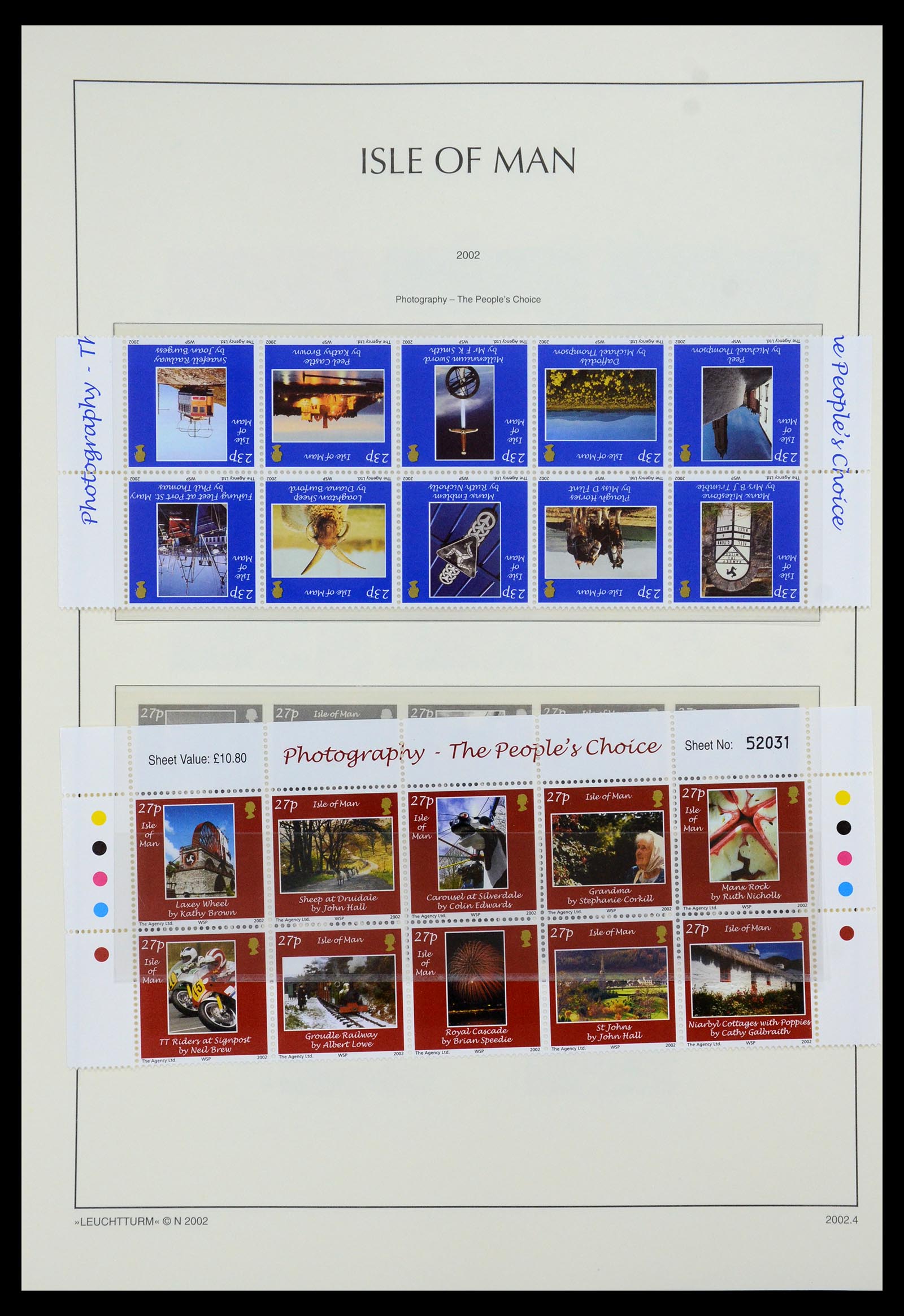 34958 474 - Postzegelverzameling 34958 Kanaaleilanden 1969-2007.