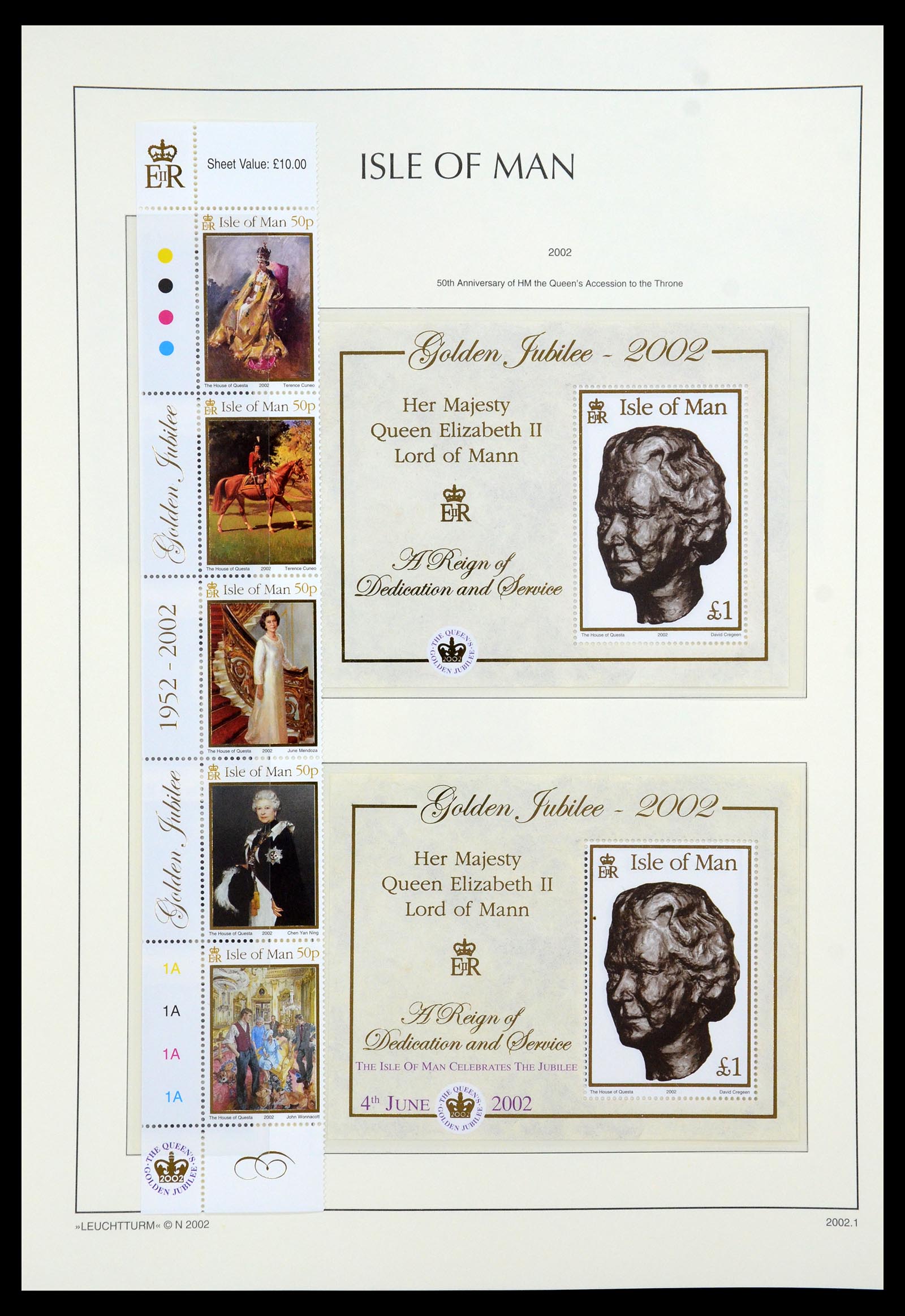 34958 477 - Postzegelverzameling 34958 Kanaaleilanden 1969-2007.