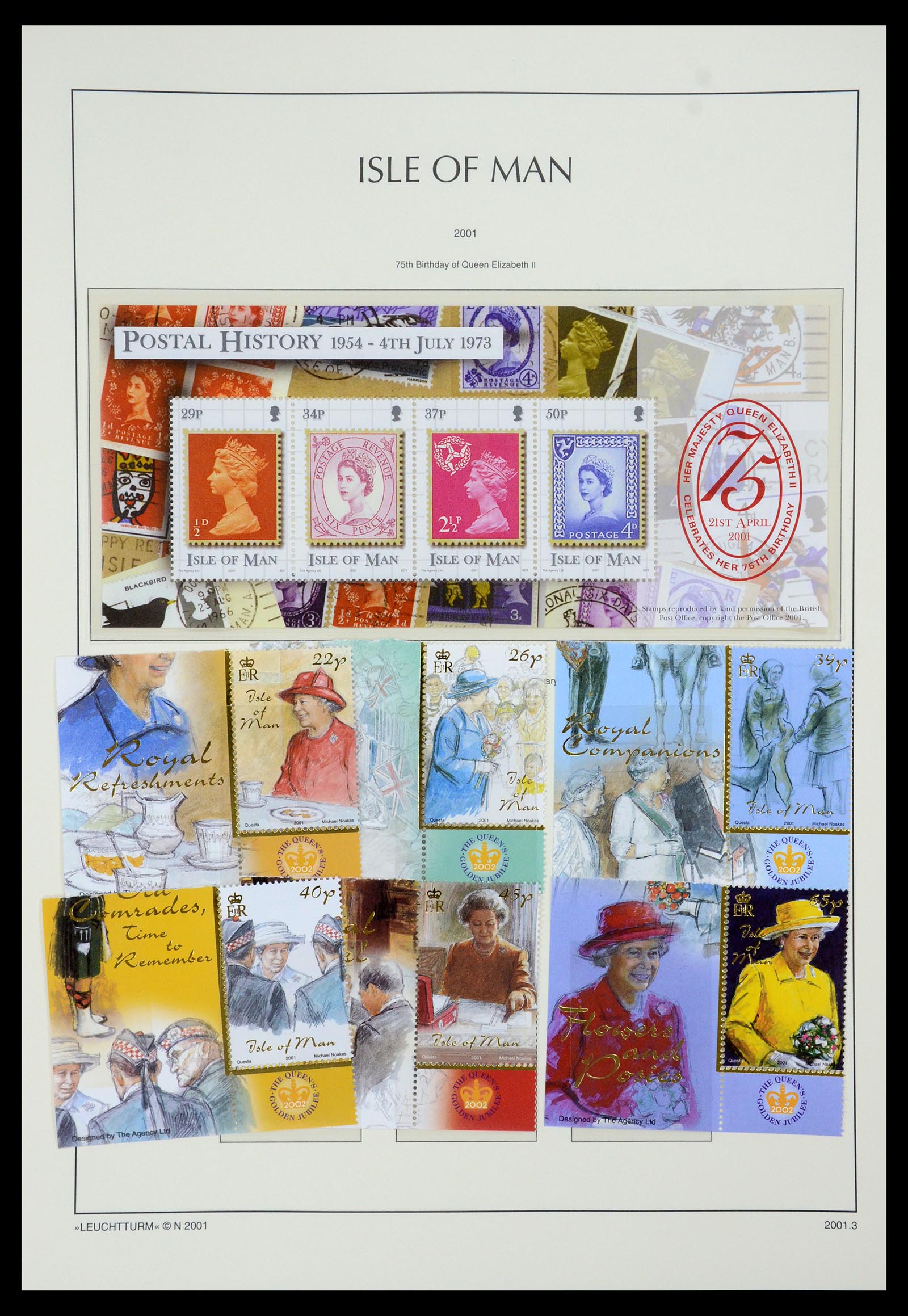 34958 482 - Postzegelverzameling 34958 Kanaaleilanden 1969-2007.
