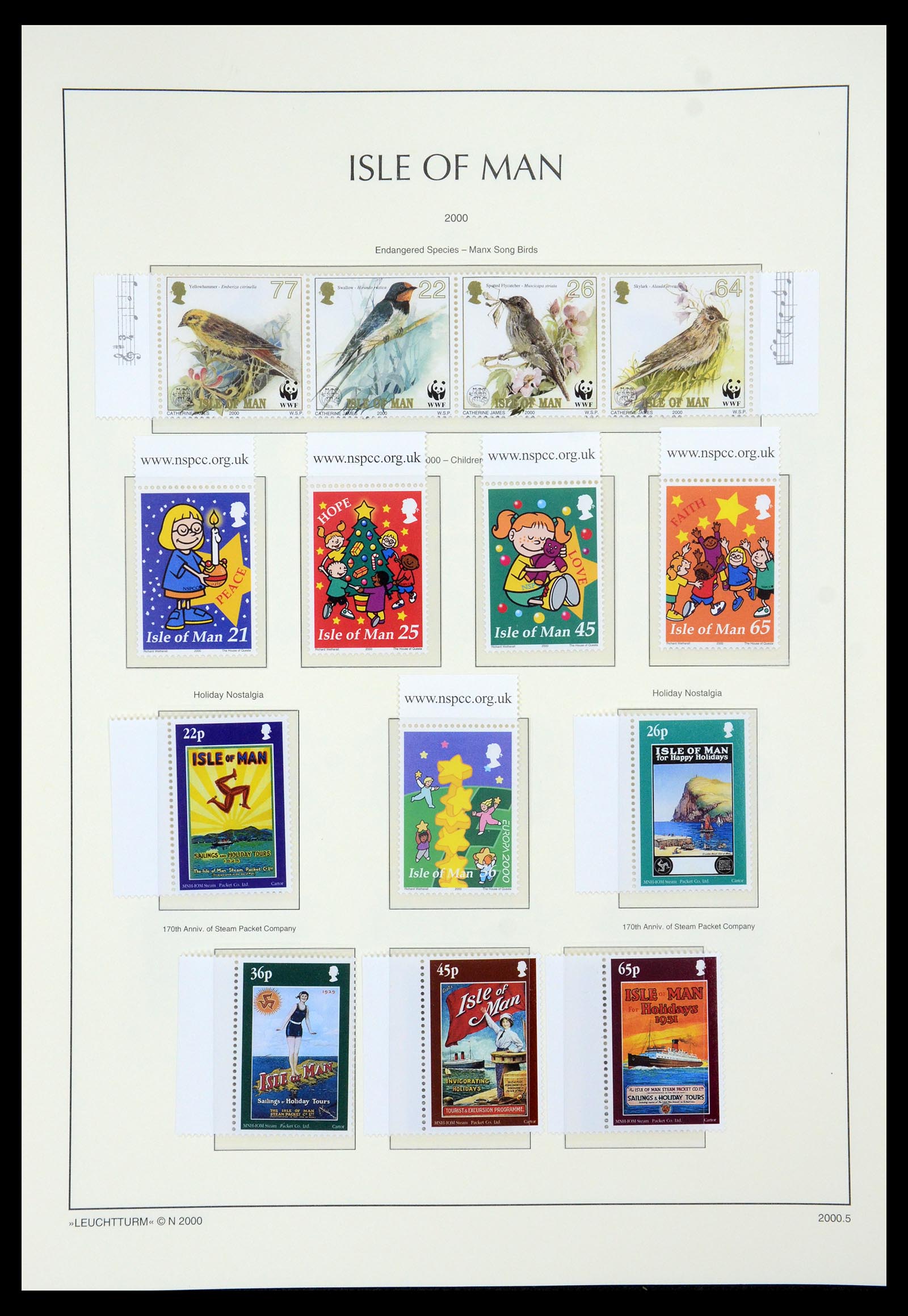 34958 485 - Postzegelverzameling 34958 Kanaaleilanden 1969-2007.