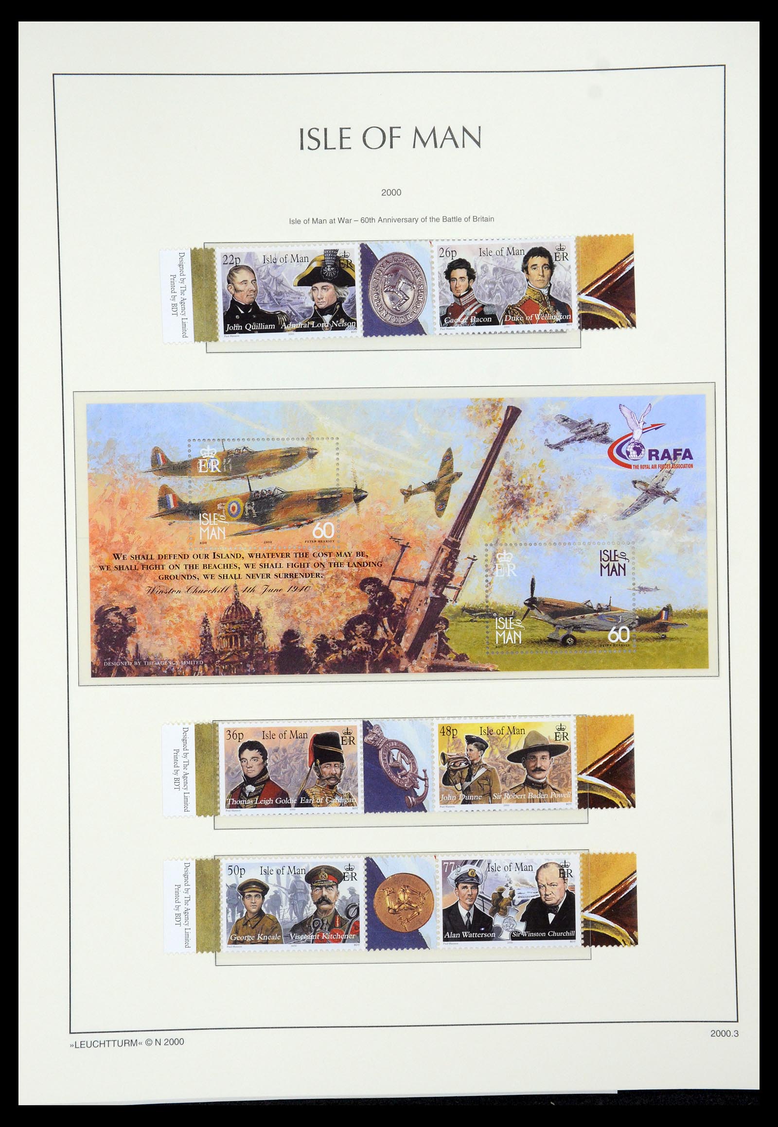 34958 487 - Postzegelverzameling 34958 Kanaaleilanden 1969-2007.