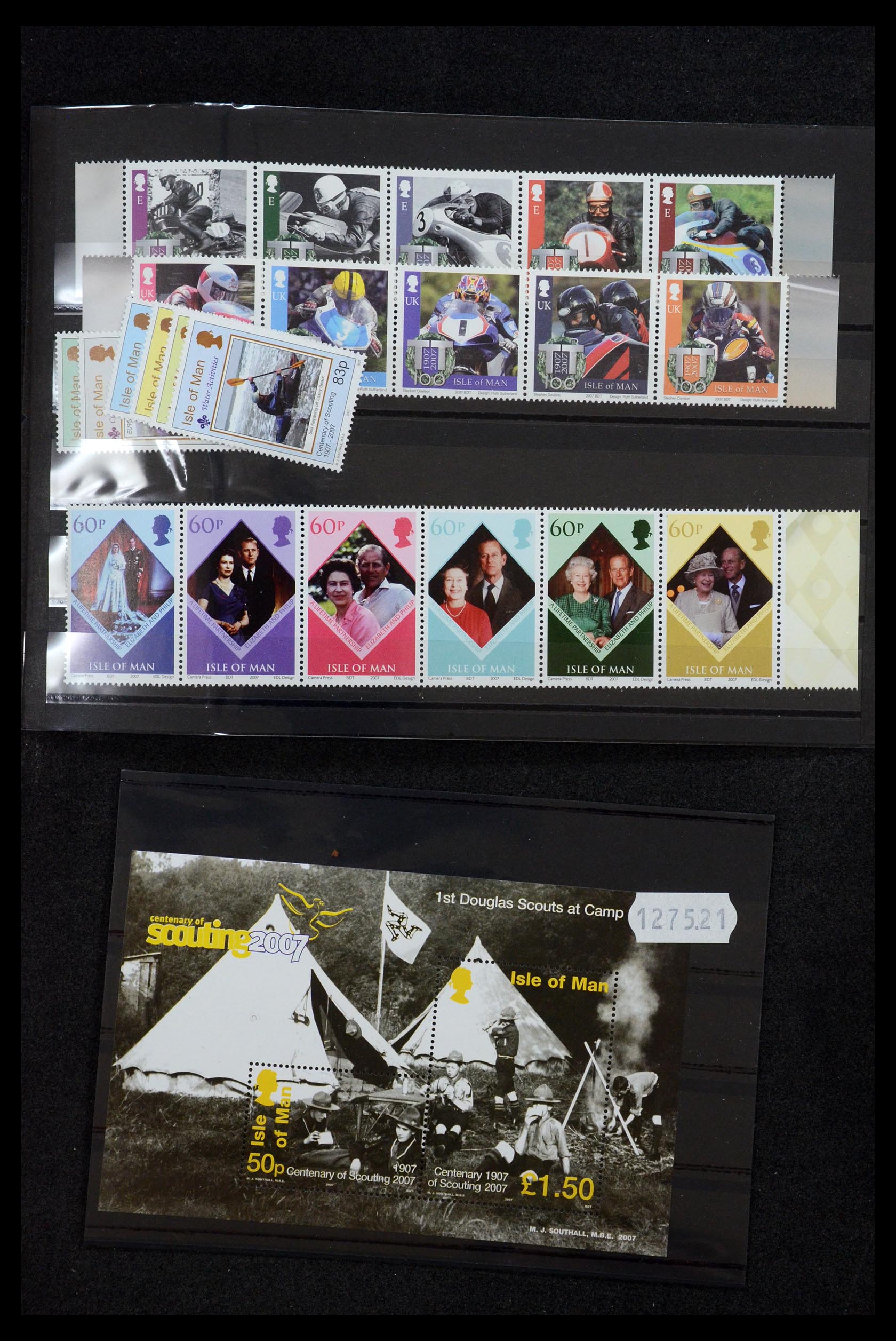 34958 491 - Postzegelverzameling 34958 Kanaaleilanden 1969-2007.