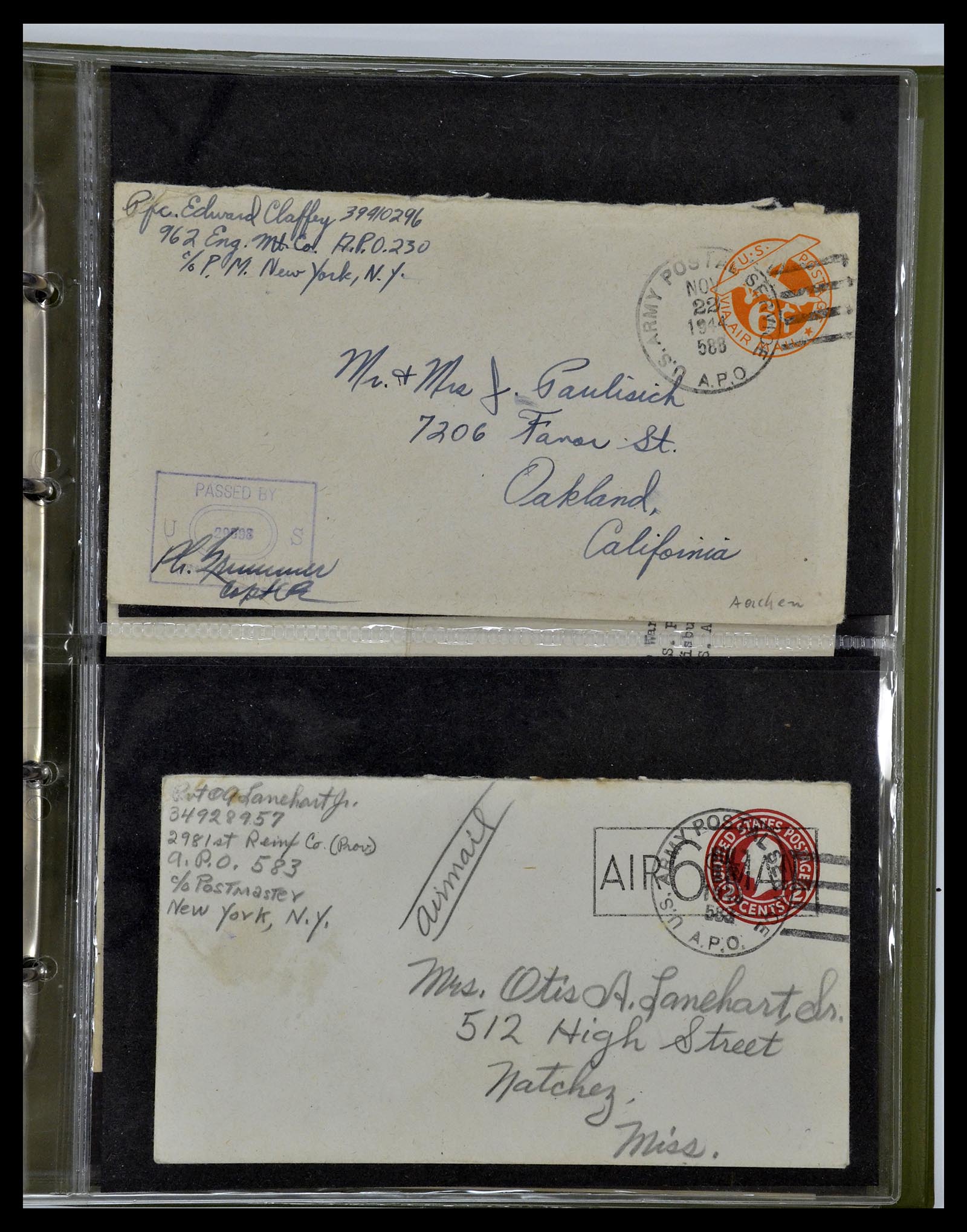 34960 022 - Stamp Collection 34960 USA fieldpost covers 1941-1973.