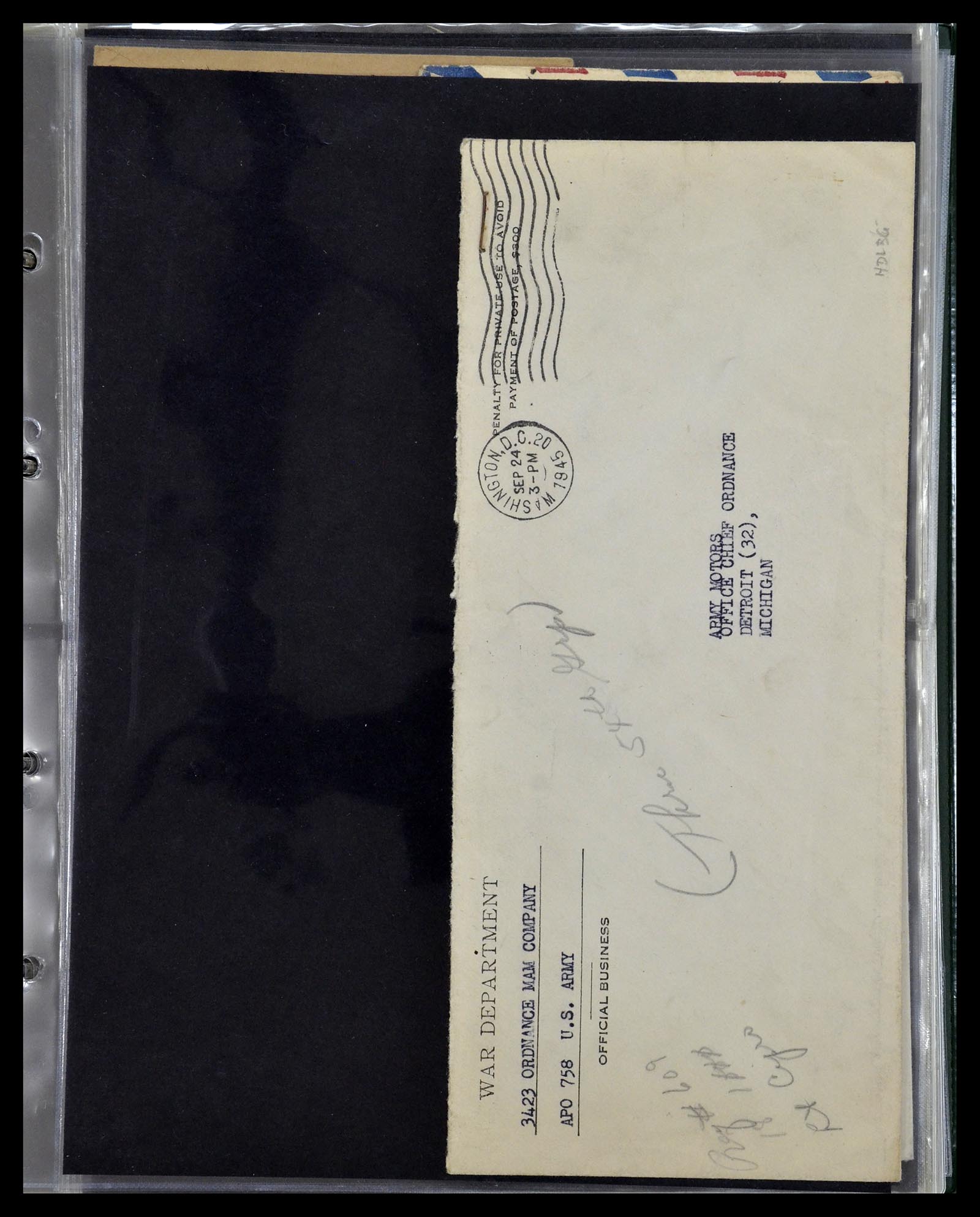34960 051 - Stamp Collection 34960 USA fieldpost covers 1941-1973.