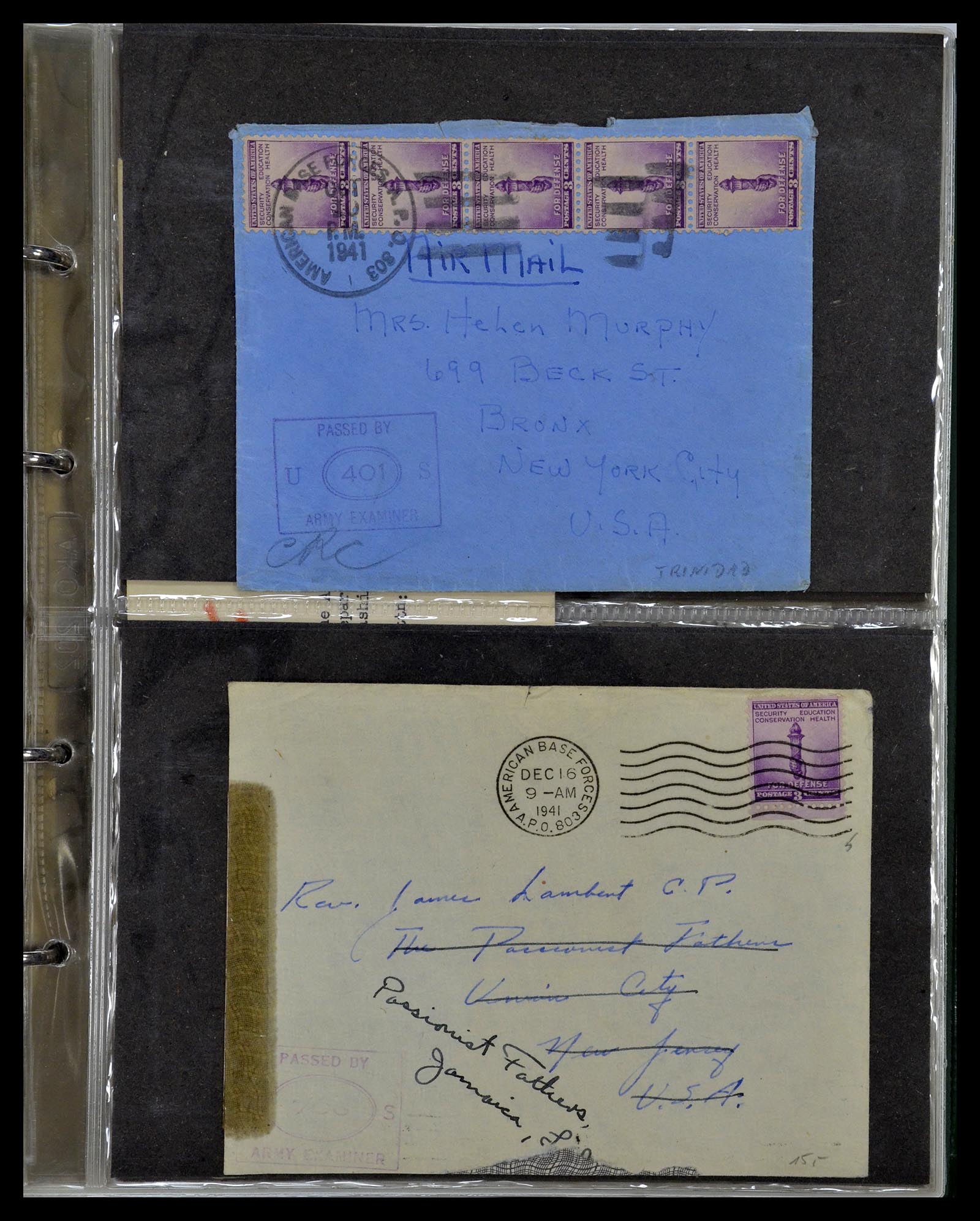 34960 066 - Stamp Collection 34960 USA fieldpost covers 1941-1973.