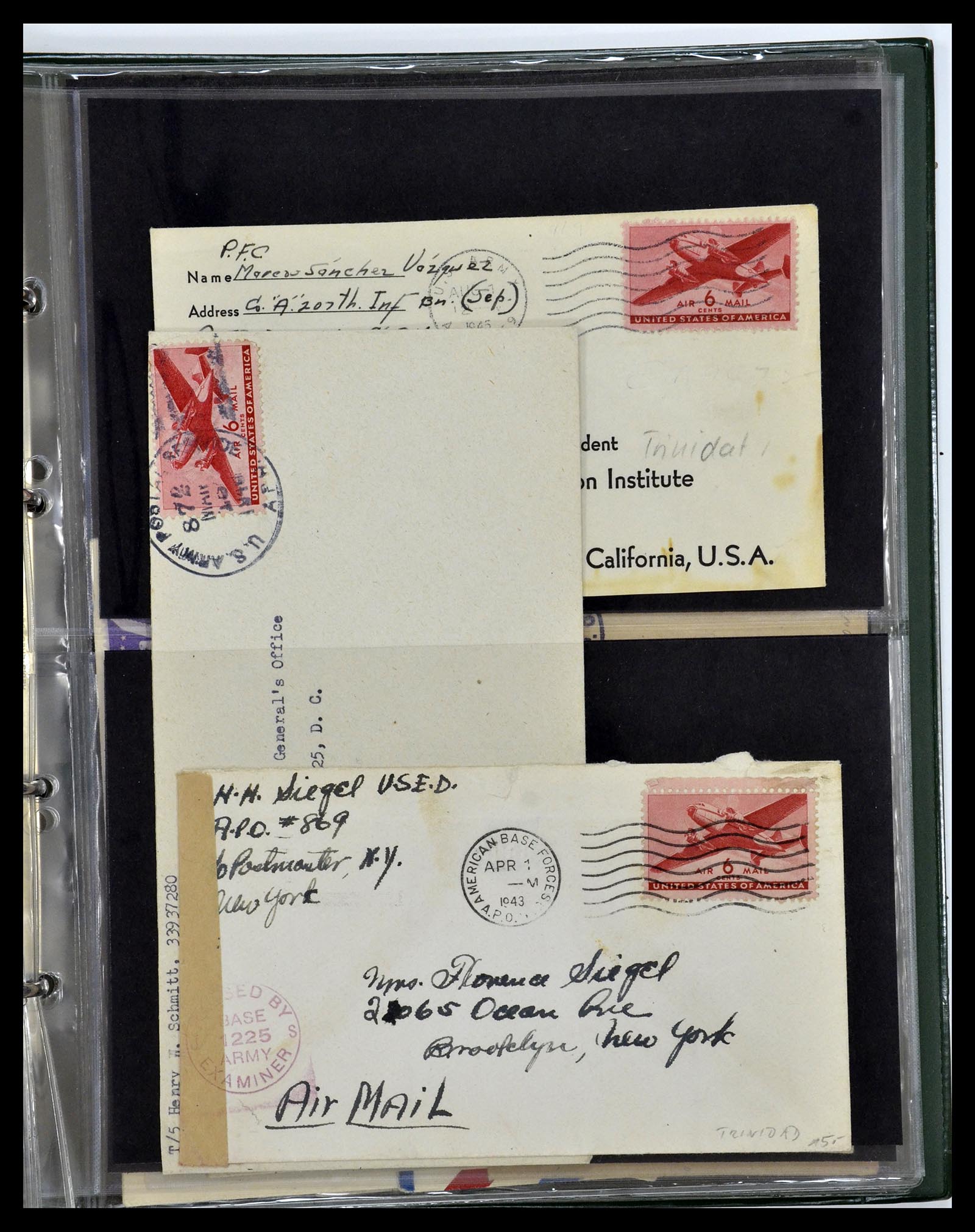 34960 078 - Stamp Collection 34960 USA fieldpost covers 1941-1973.