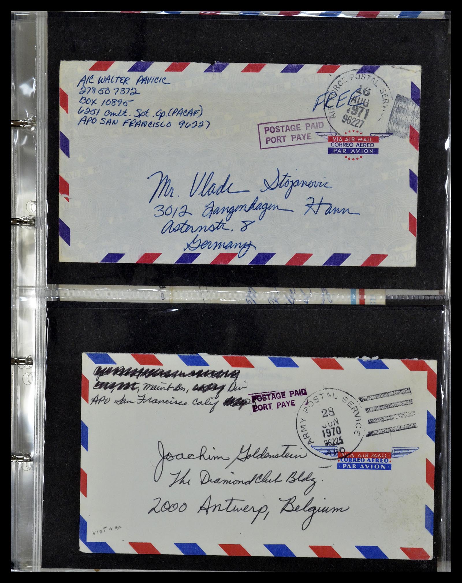 34960 088 - Stamp Collection 34960 USA fieldpost covers 1941-1973.