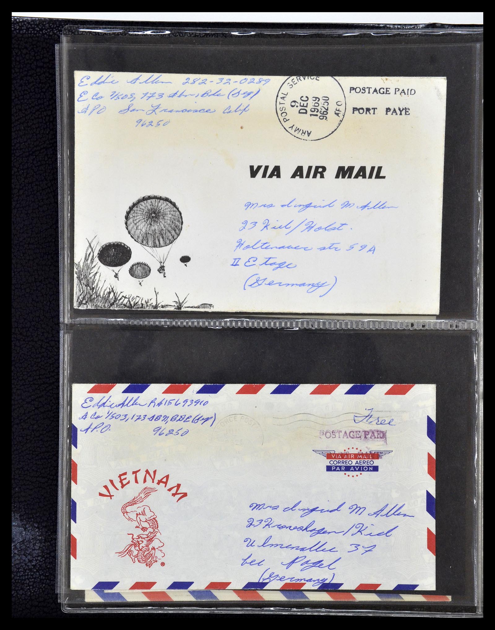 34960 092 - Stamp Collection 34960 USA fieldpost covers 1941-1973.