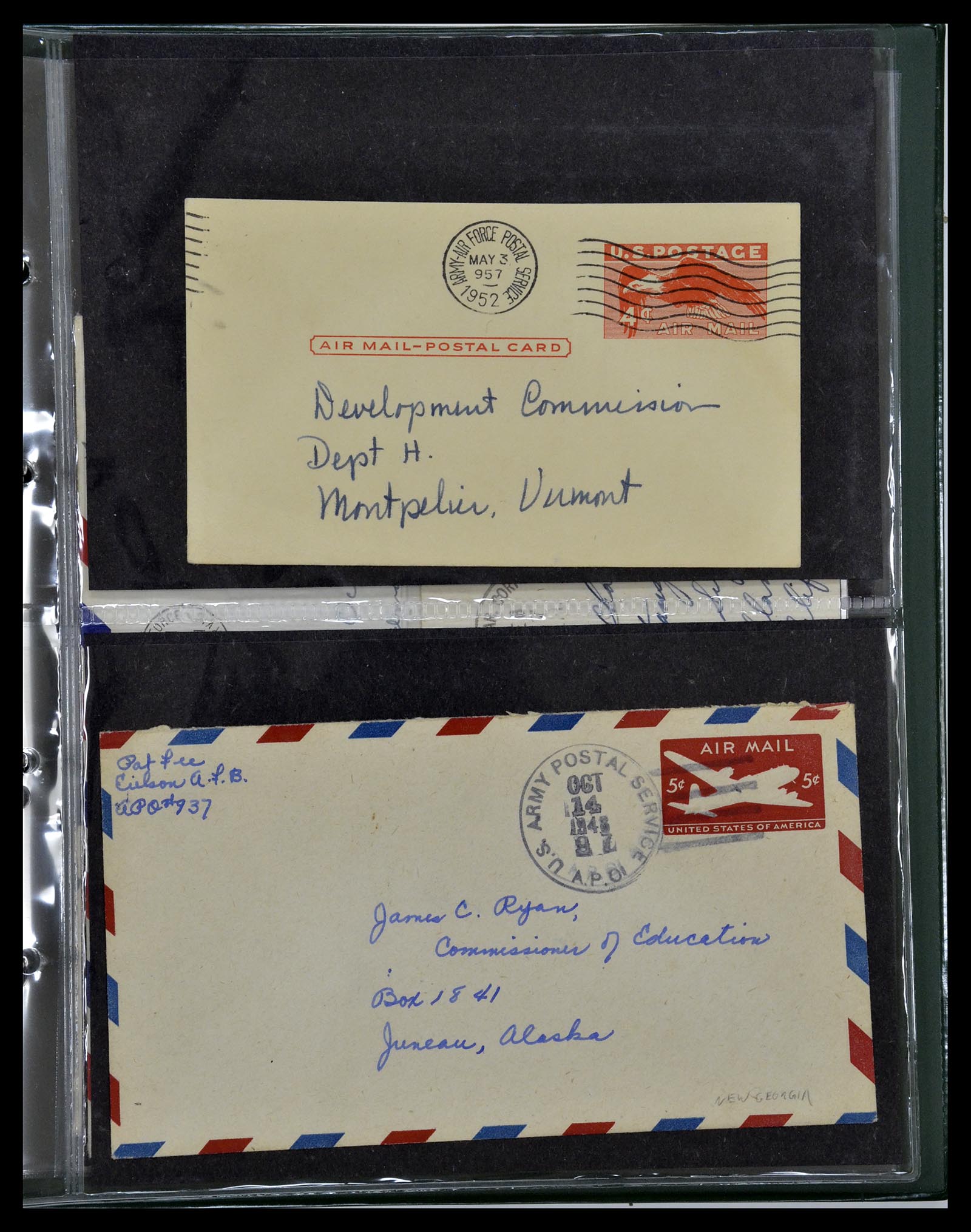 34960 247 - Stamp Collection 34960 USA fieldpost covers 1941-1973.