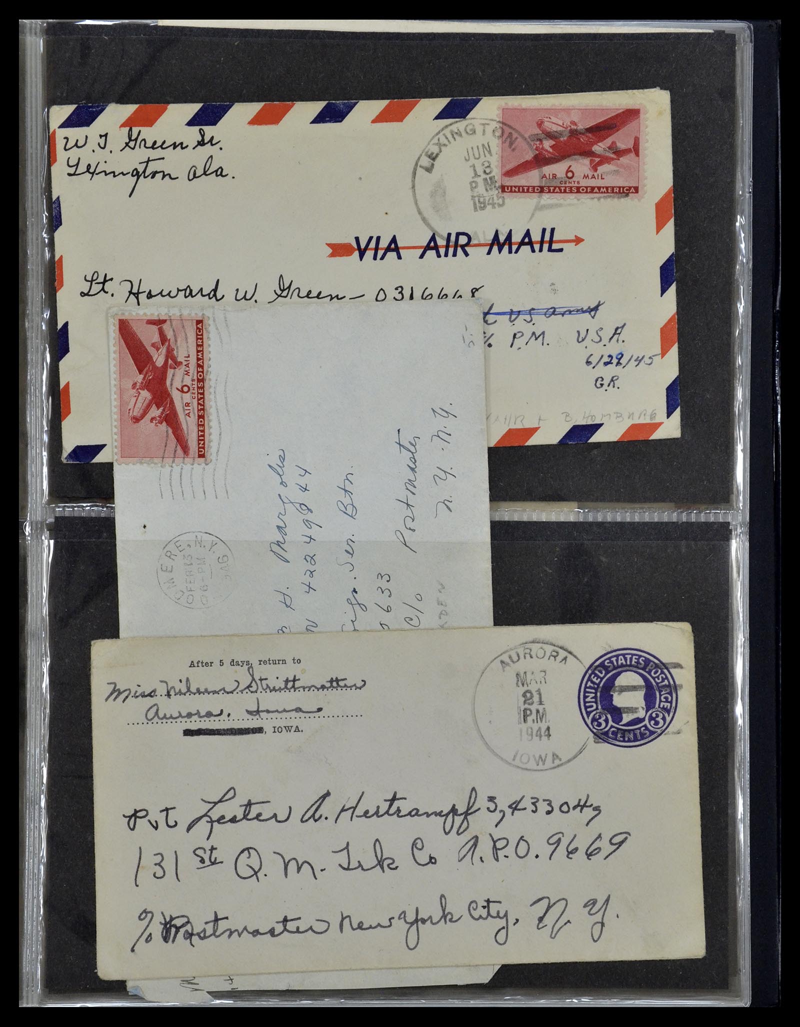 34960 275 - Stamp Collection 34960 USA fieldpost covers 1941-1973.