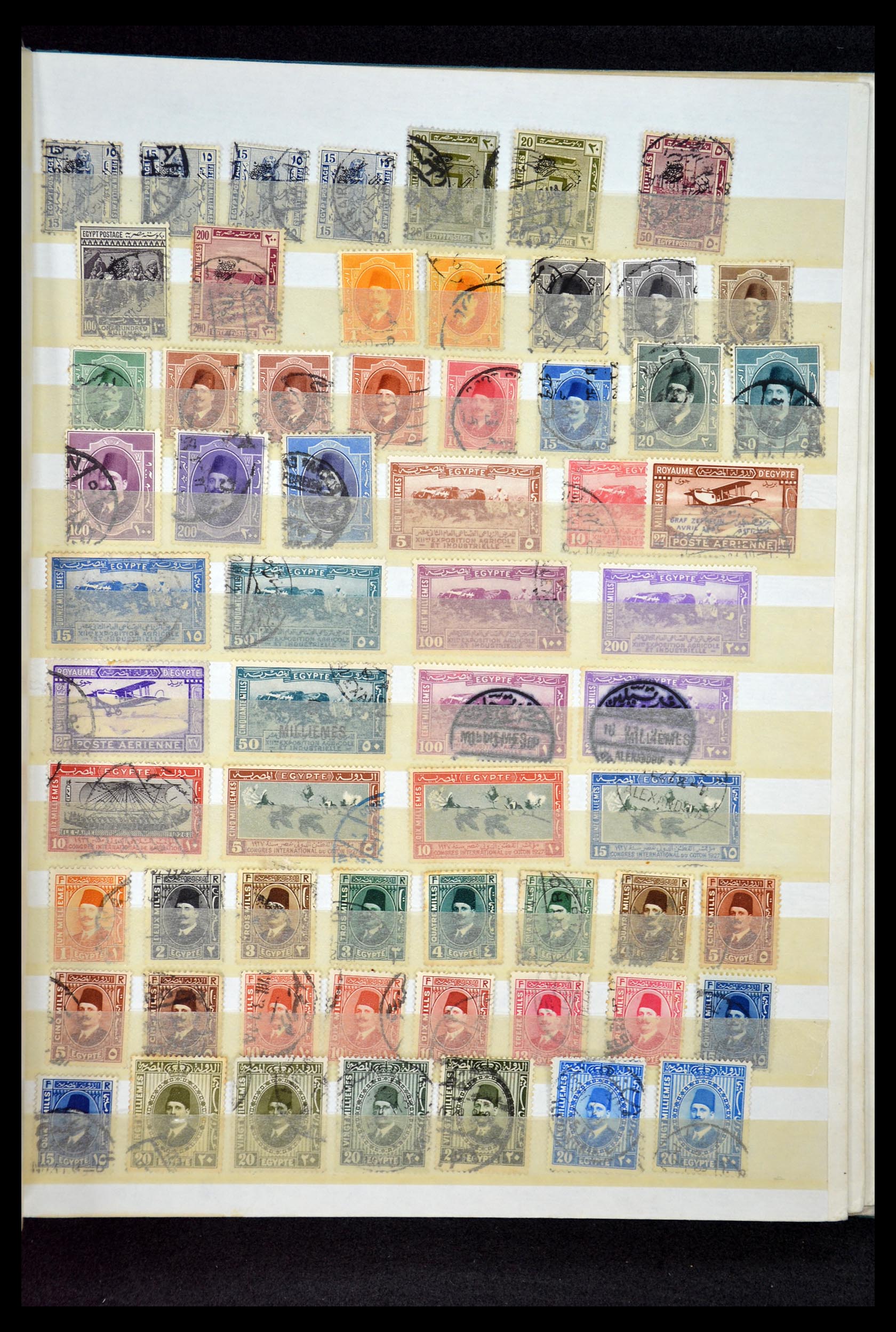 34966 042 - Postzegelverzameling 34966 Egypte 1866-1984.