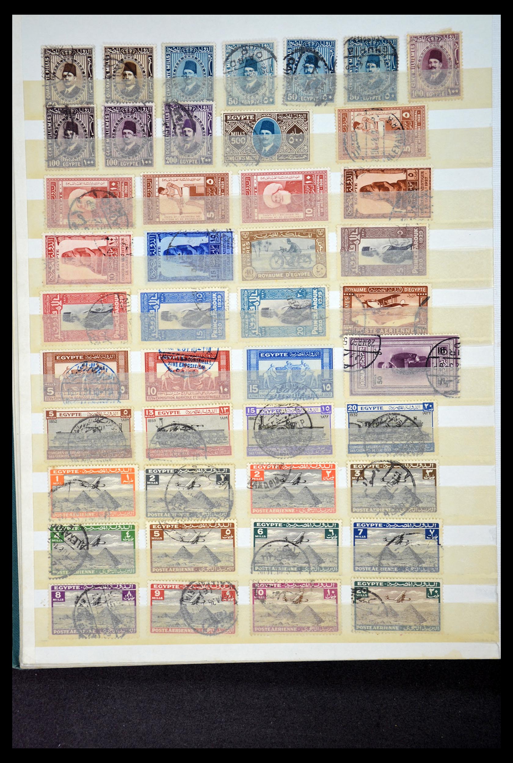 34966 044 - Postzegelverzameling 34966 Egypte 1866-1984.