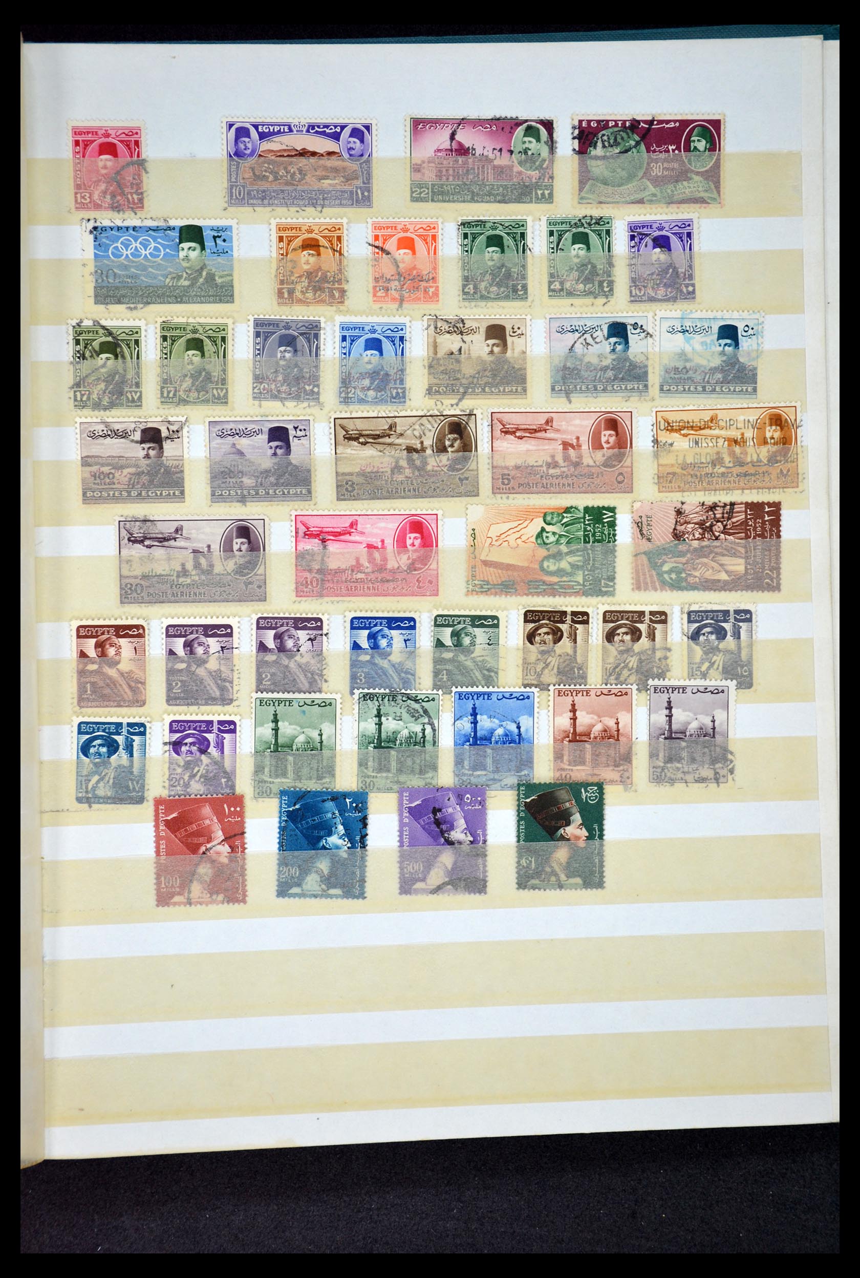 34966 049 - Postzegelverzameling 34966 Egypte 1866-1984.