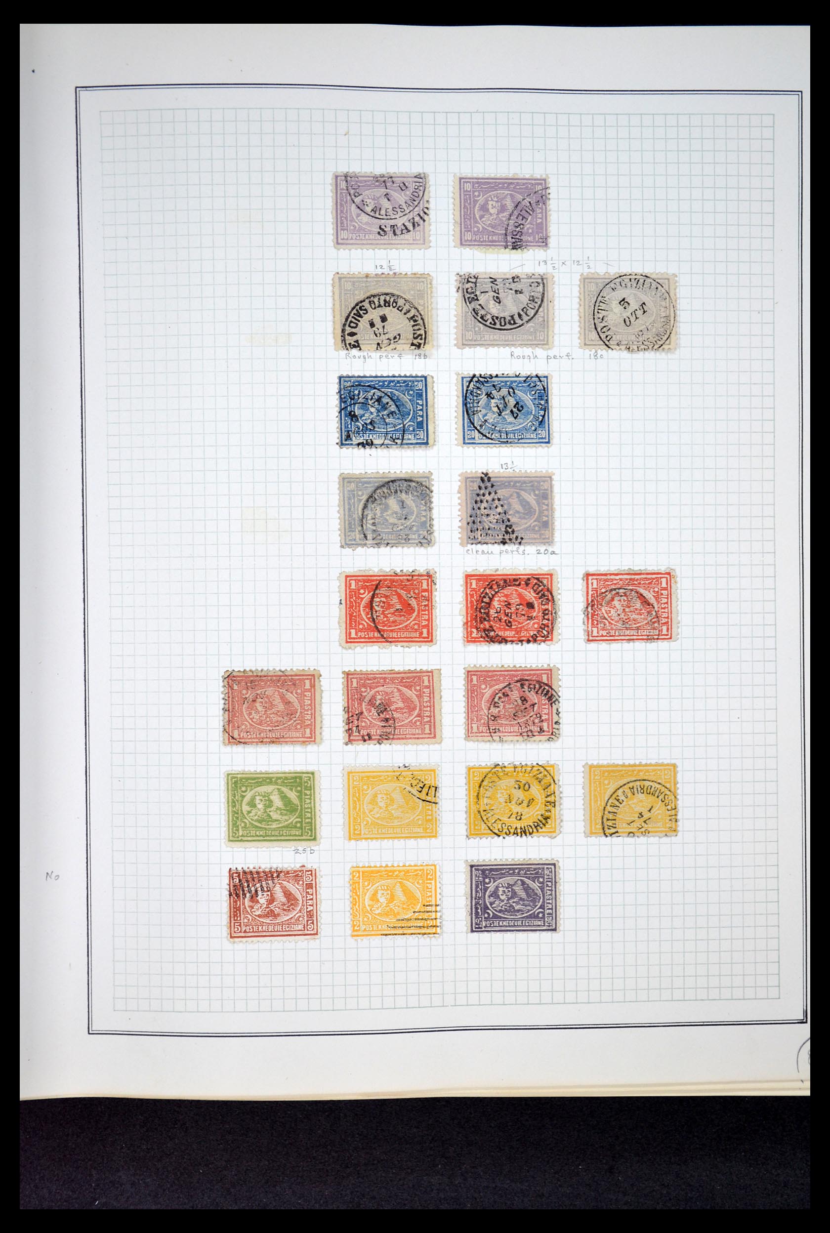 34966 055 - Postzegelverzameling 34966 Egypte 1866-1984.