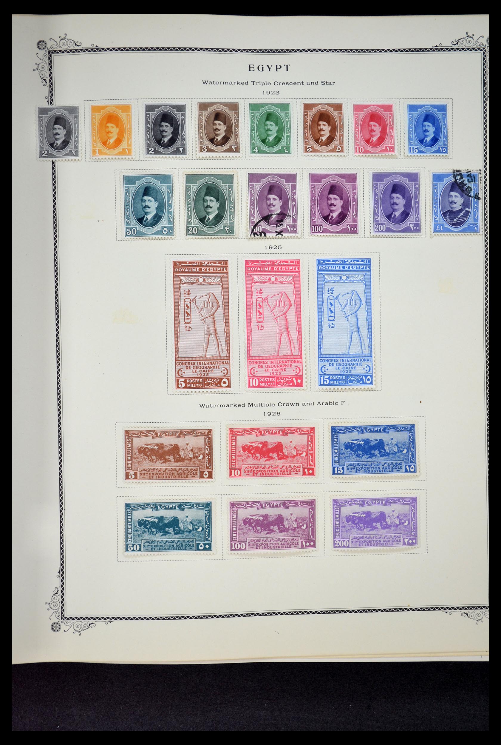 34966 059 - Postzegelverzameling 34966 Egypte 1866-1984.