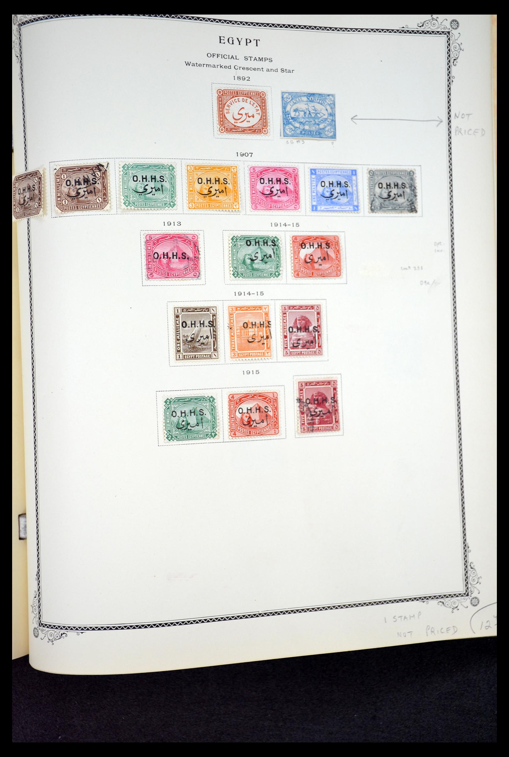 34966 130 - Postzegelverzameling 34966 Egypte 1866-1984.