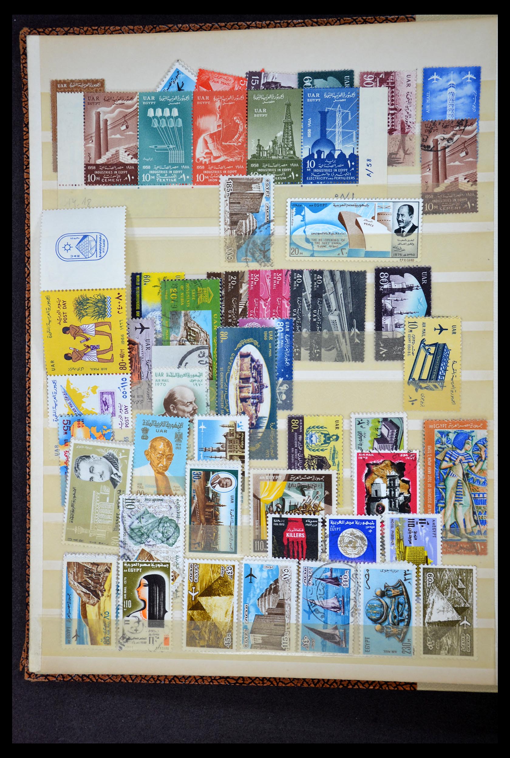 34966 136 - Postzegelverzameling 34966 Egypte 1866-1984.