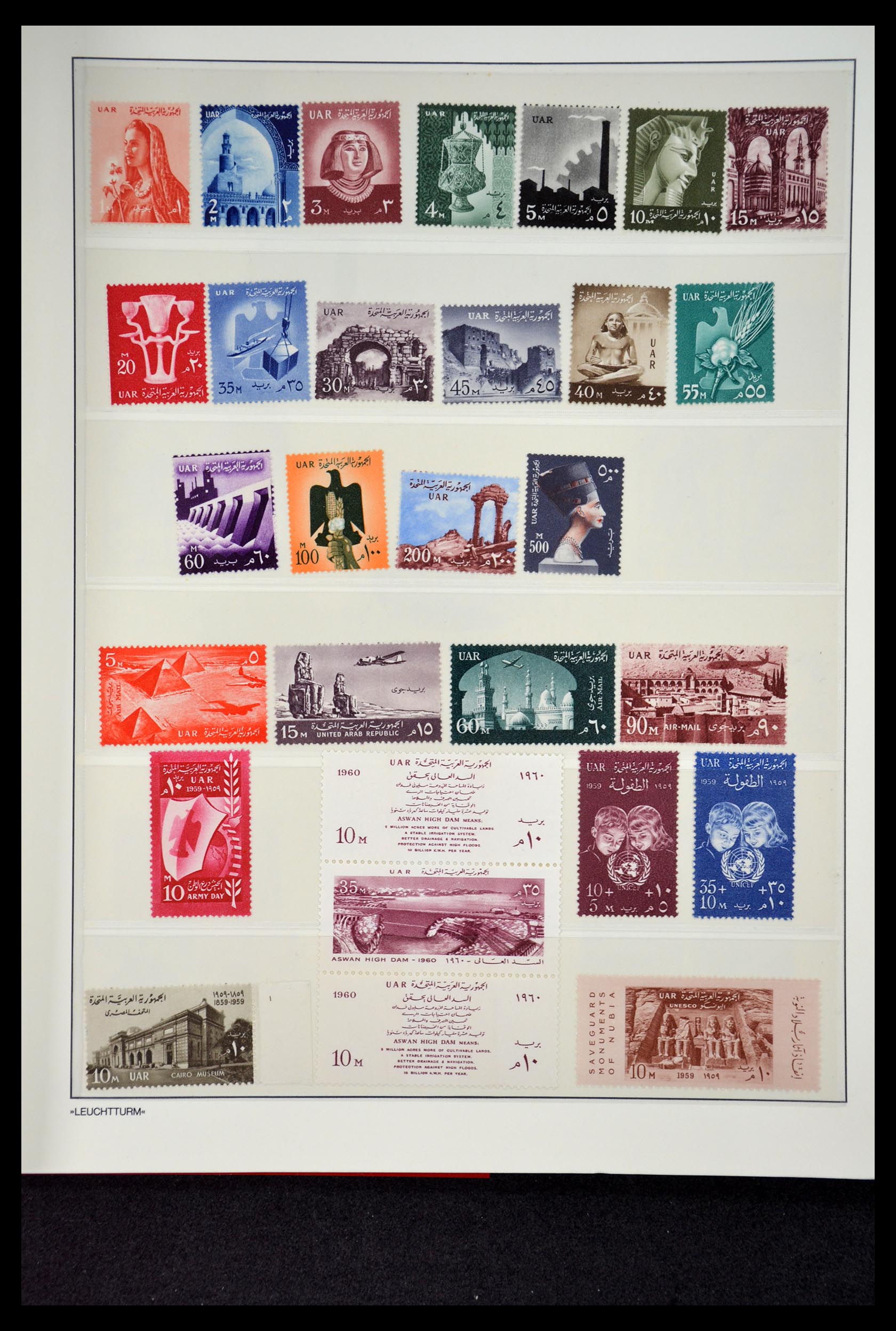 34966 301 - Postzegelverzameling 34966 Egypte 1866-1984.