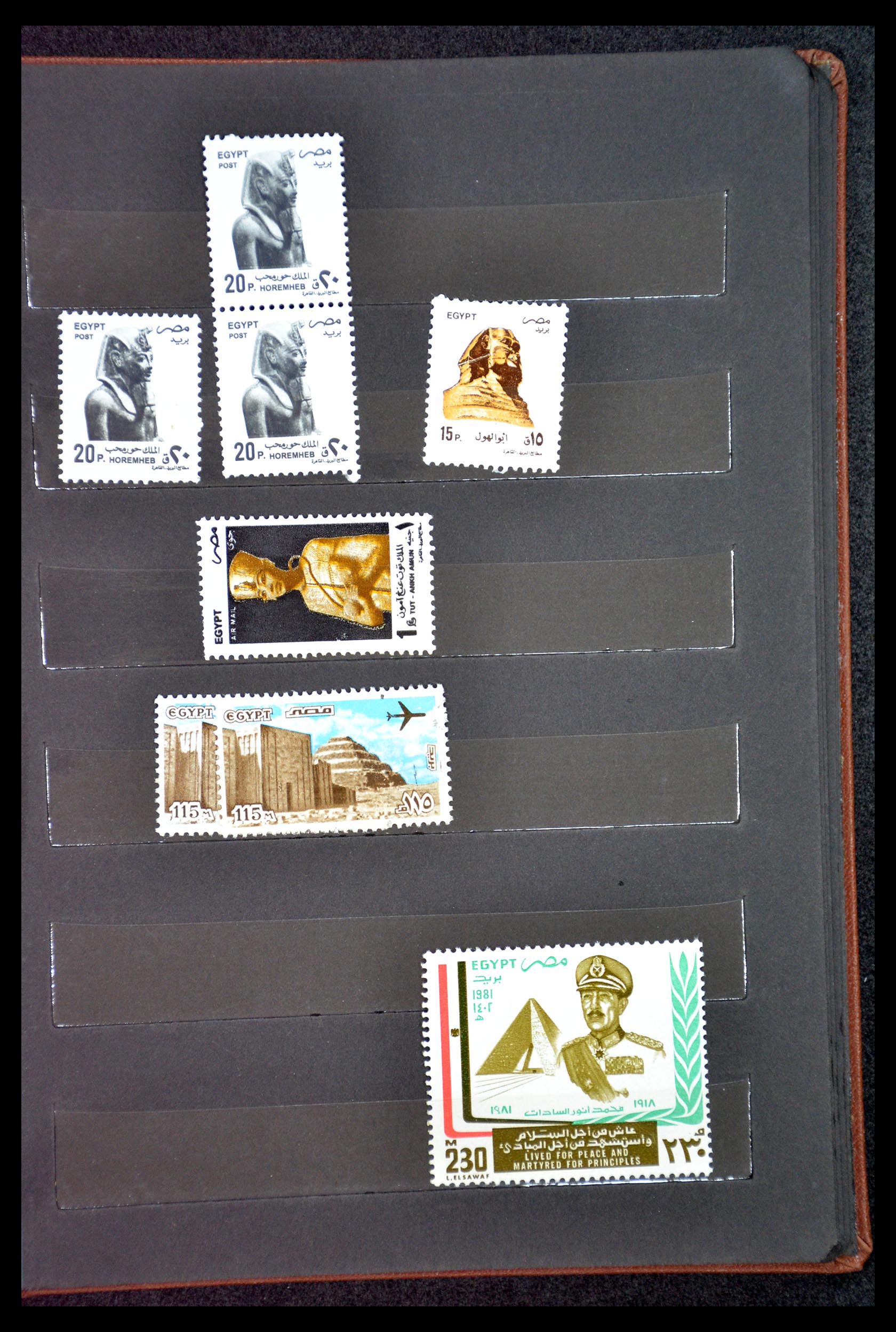 34966 328 - Postzegelverzameling 34966 Egypte 1866-1984.