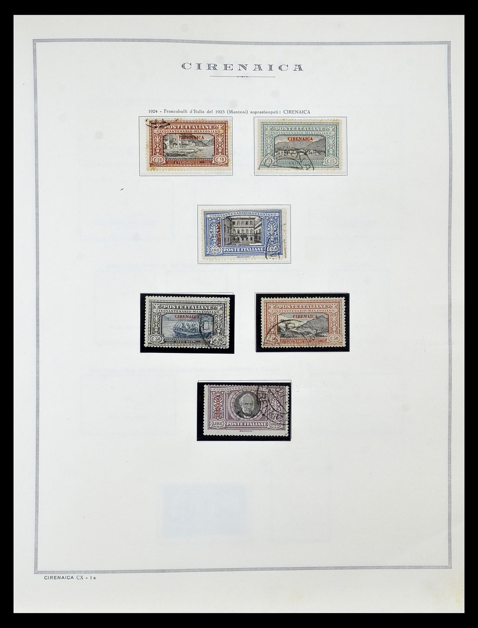 34970 009 - Stamp Collection 34970 Italian colonies 1903-1939.