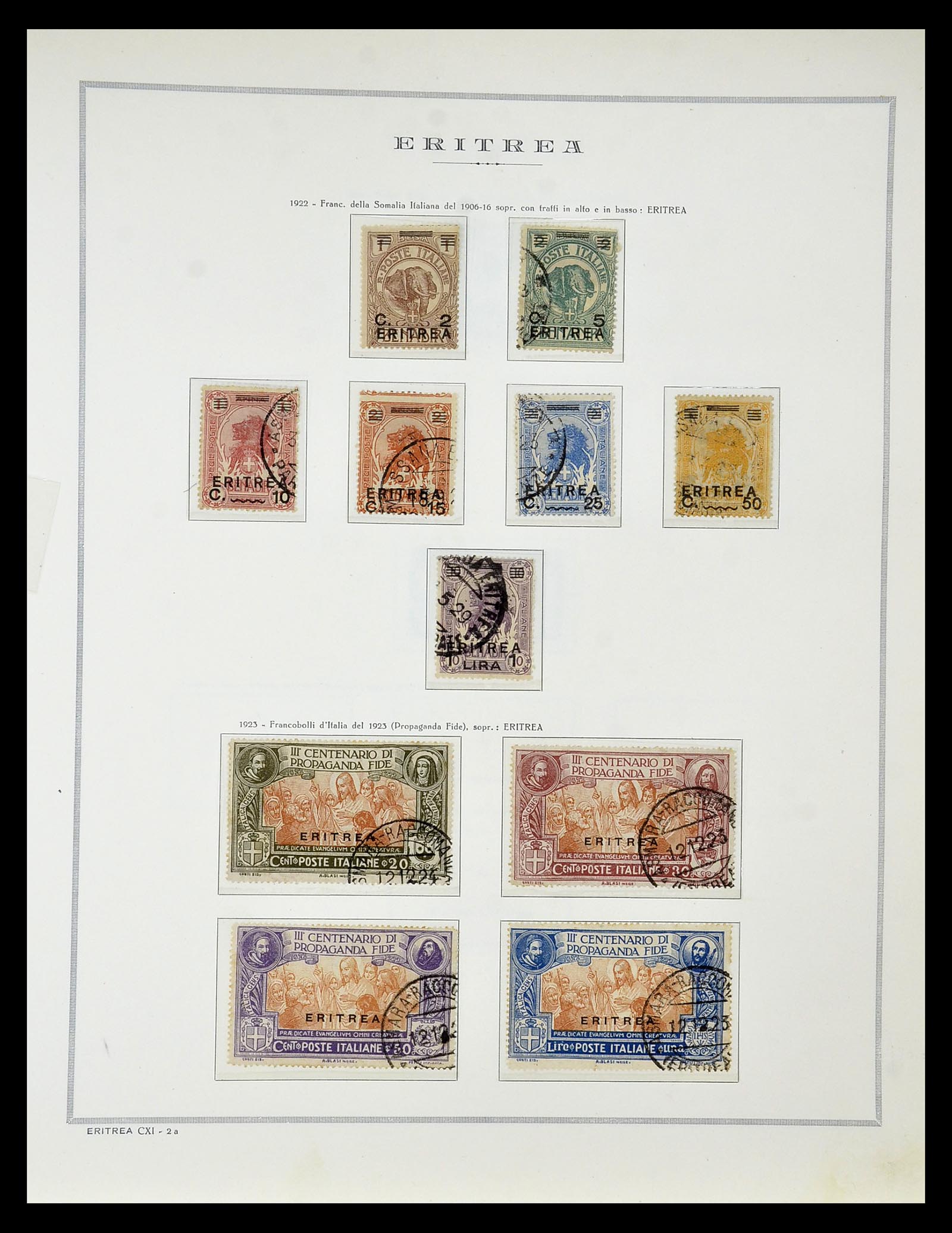 34970 062 - Stamp Collection 34970 Italian colonies 1903-1939.