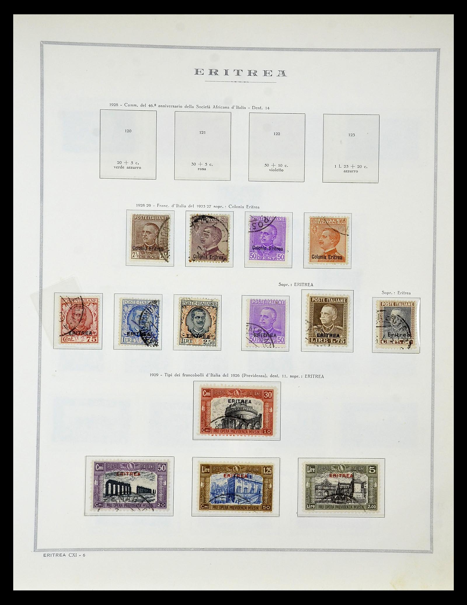 34970 066 - Stamp Collection 34970 Italian colonies 1903-1939.