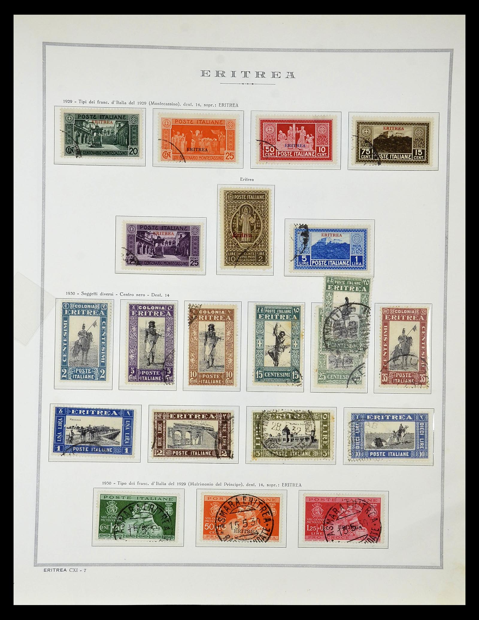 34970 067 - Stamp Collection 34970 Italian colonies 1903-1939.