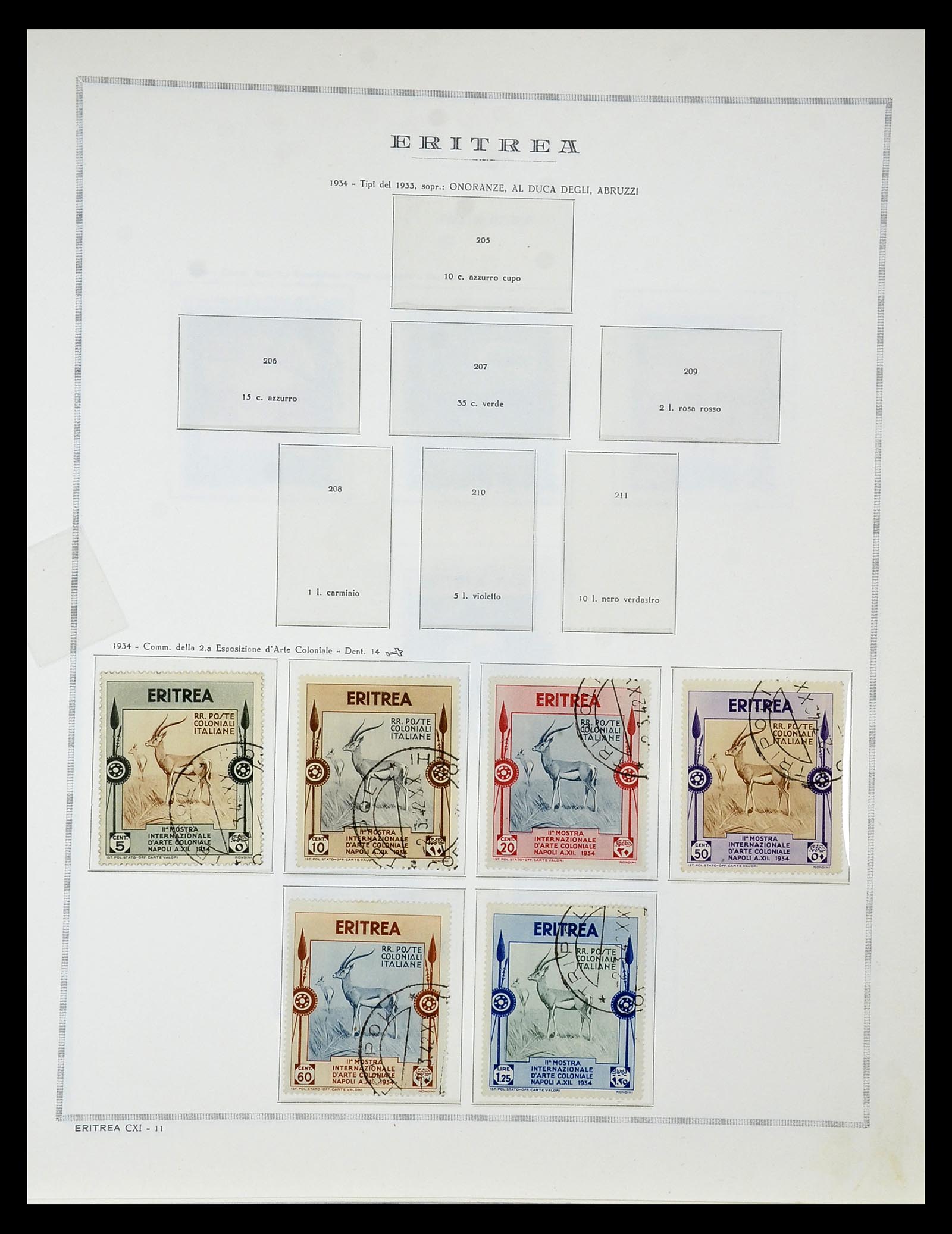 34970 071 - Stamp Collection 34970 Italian colonies 1903-1939.