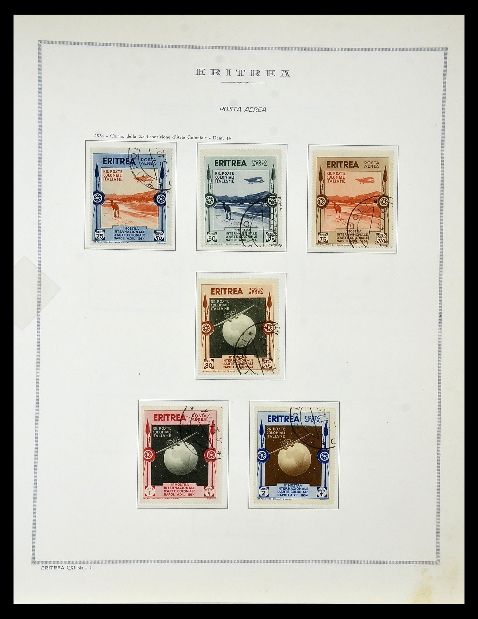 34970 072 - Stamp Collection 34970 Italian colonies 1903-1939.