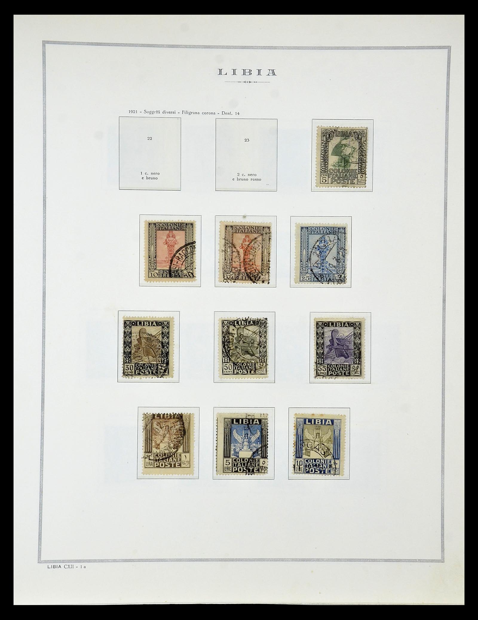 34970 076 - Stamp Collection 34970 Italian colonies 1903-1939.
