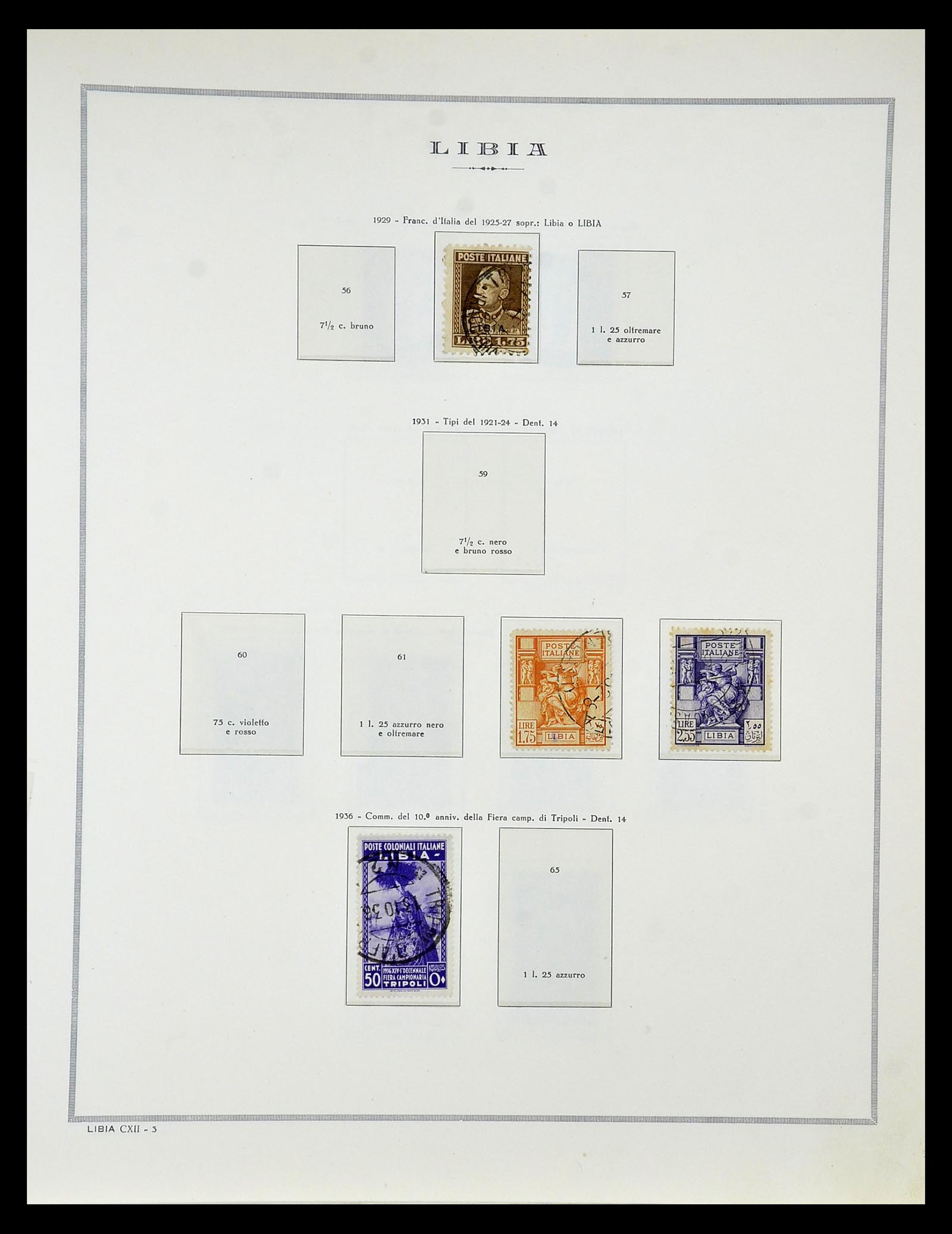 34970 078 - Stamp Collection 34970 Italian colonies 1903-1939.