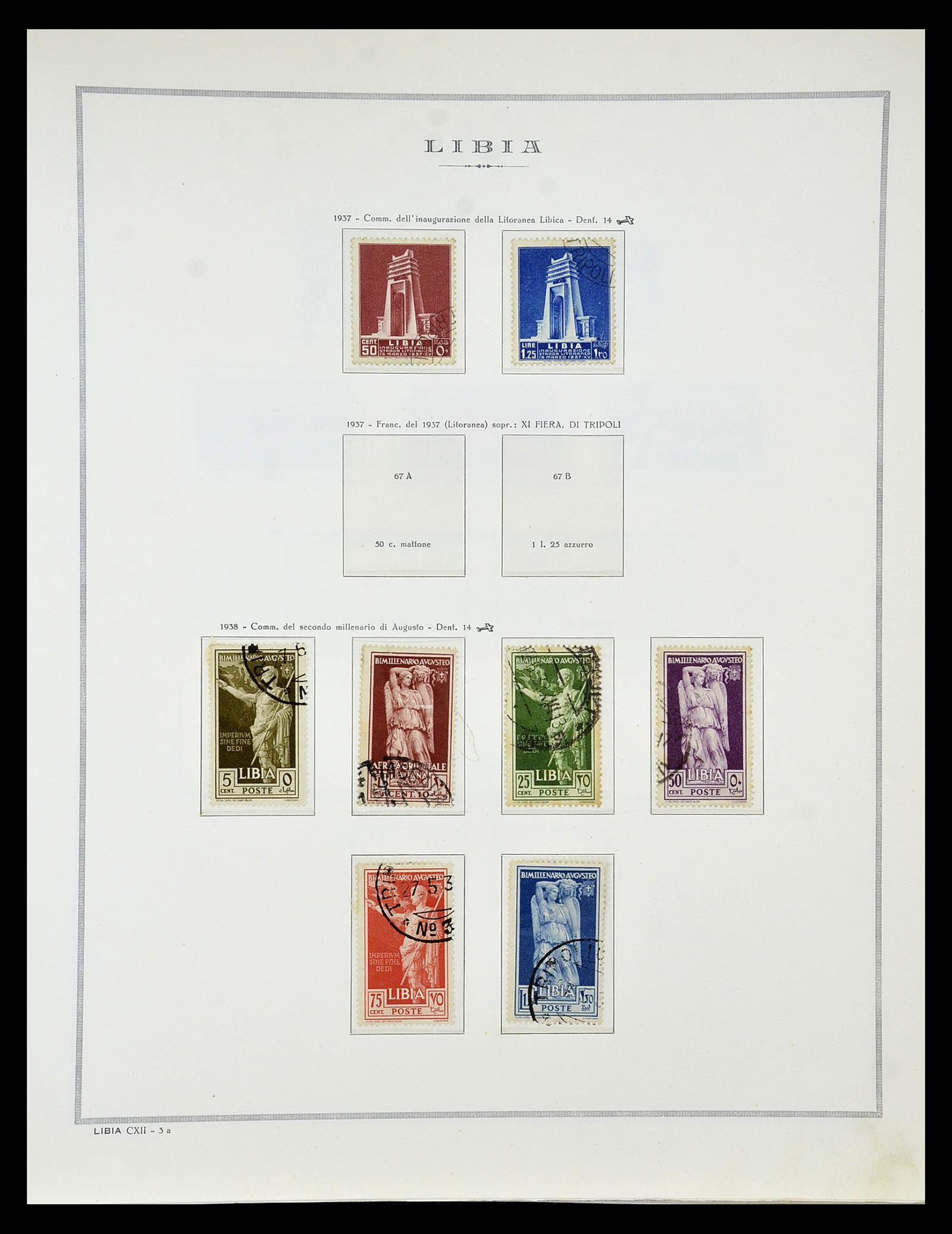 34970 079 - Stamp Collection 34970 Italian colonies 1903-1939.