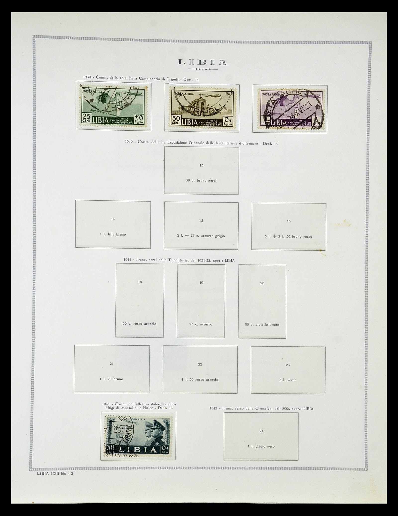 34970 083 - Stamp Collection 34970 Italian colonies 1903-1939.