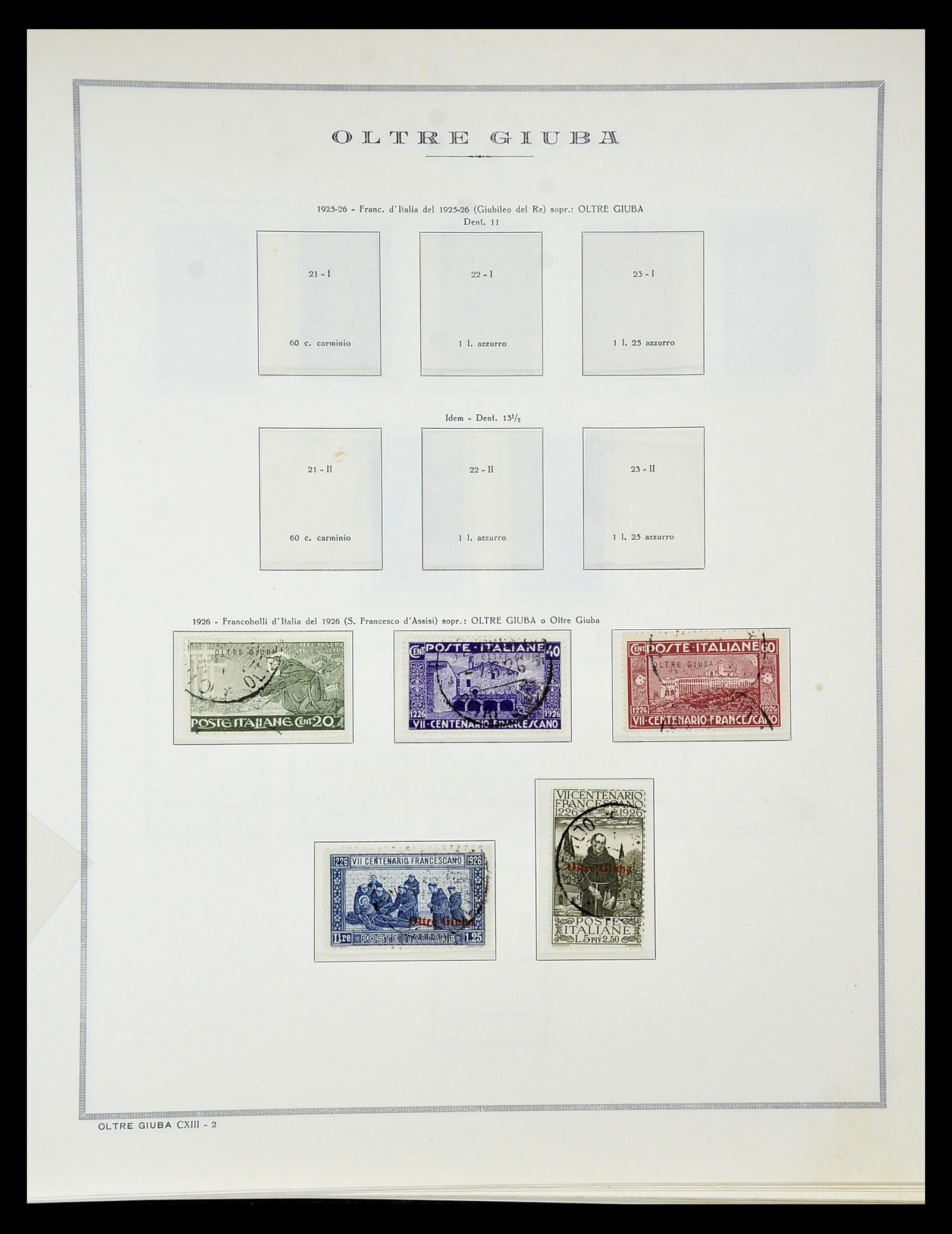 34970 086 - Stamp Collection 34970 Italian colonies 1903-1939.