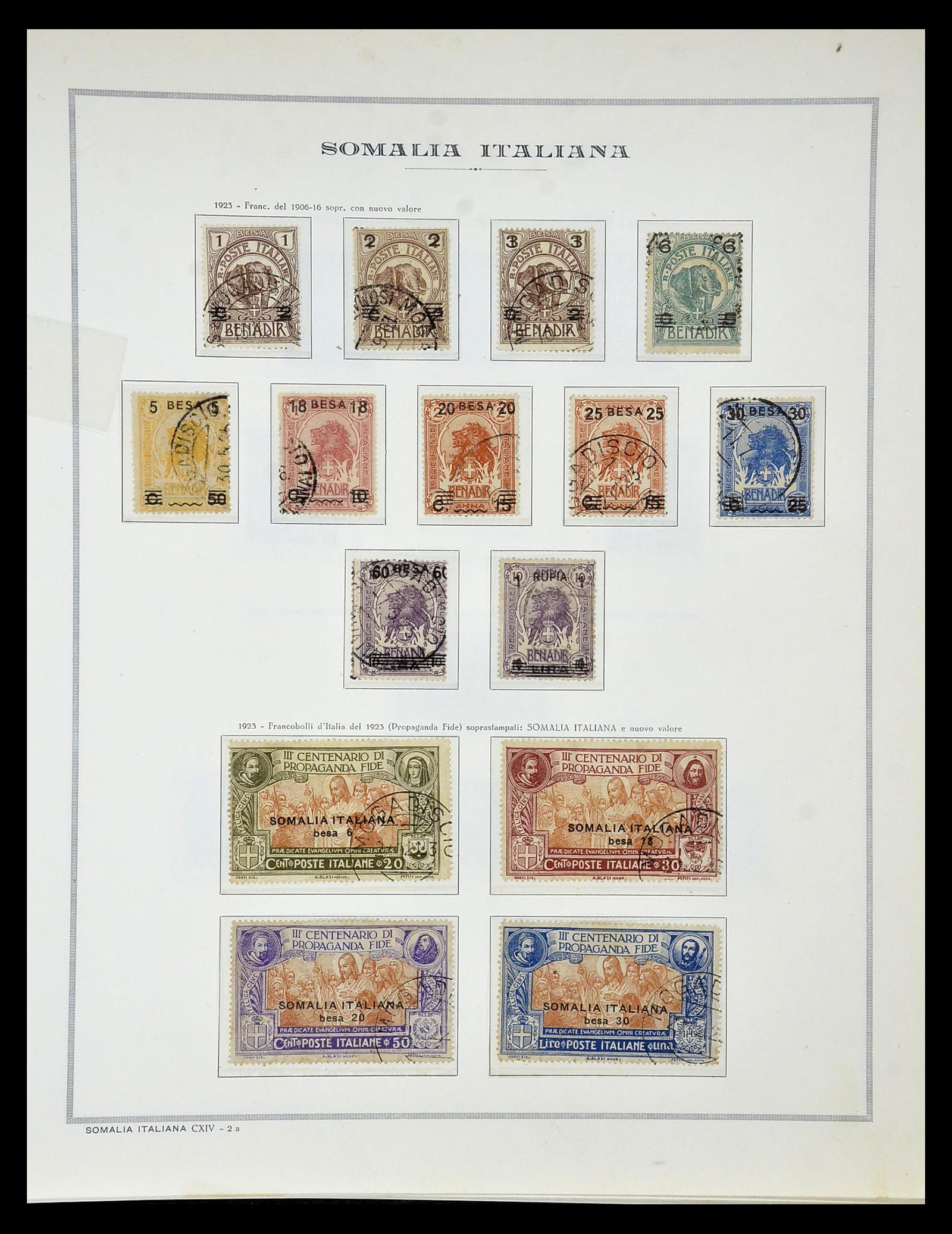 34970 091 - Postzegelverzameling 34970 Italiaanse koloniën 1903-1939.
