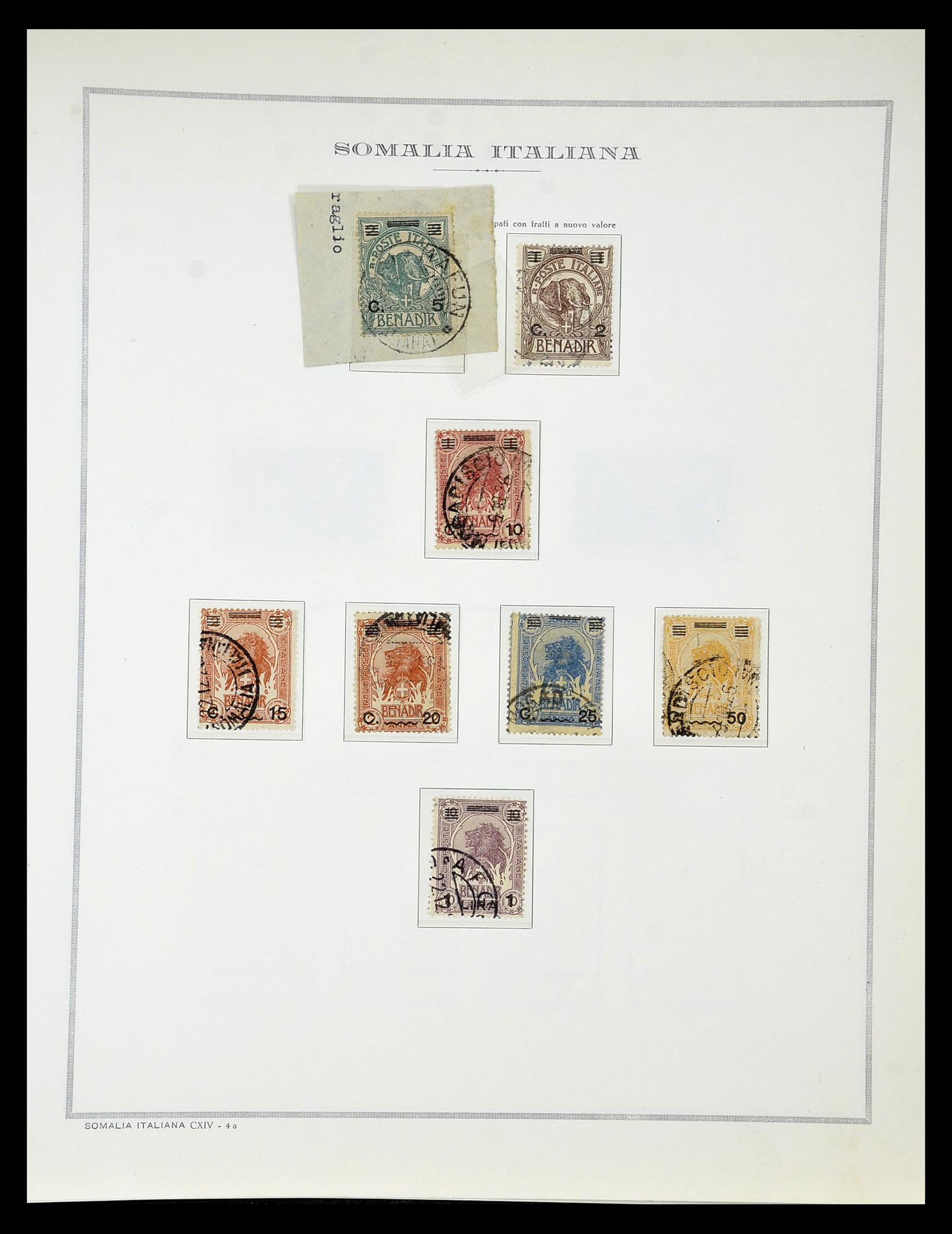 34970 094 - Postzegelverzameling 34970 Italiaanse koloniën 1903-1939.