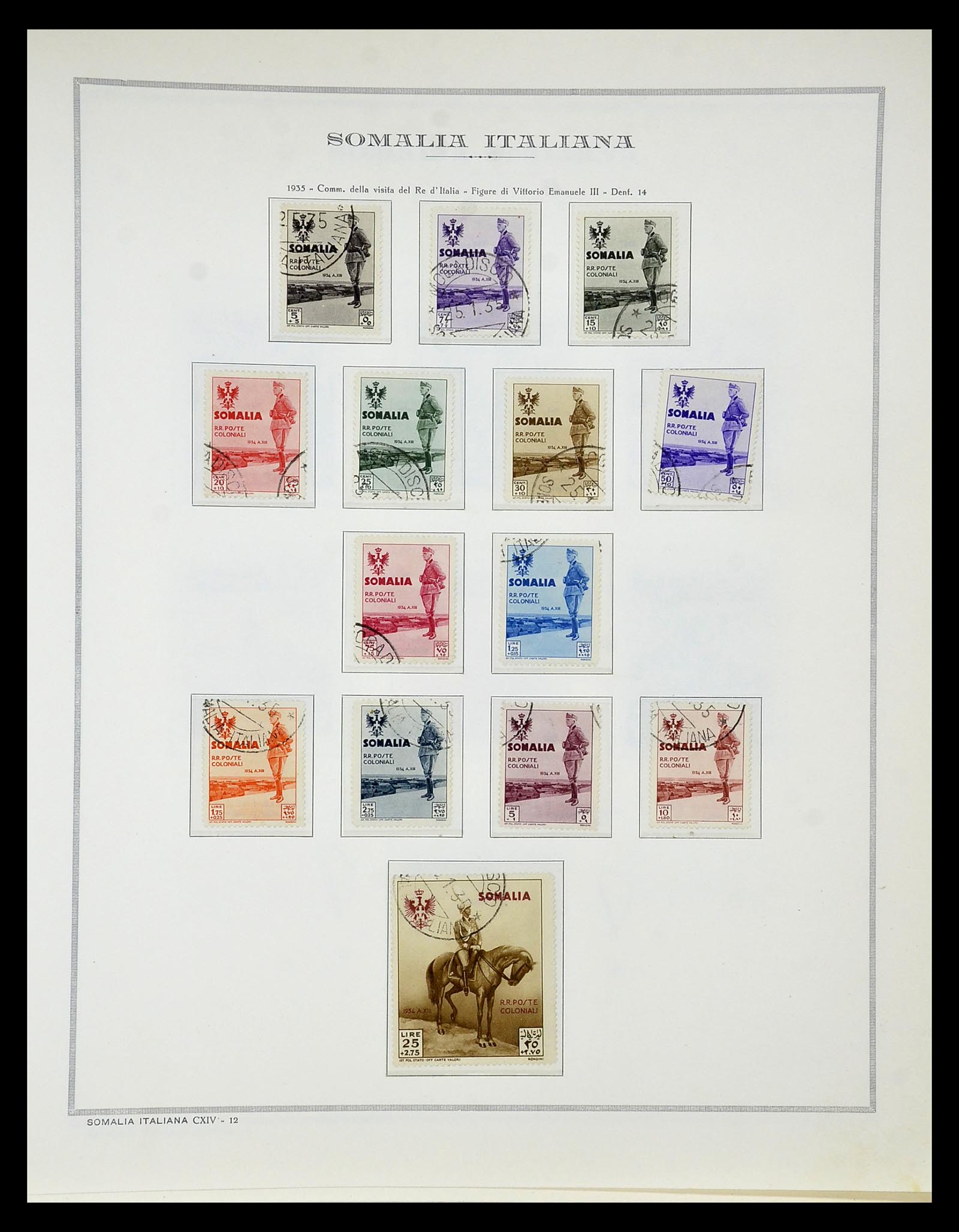 34970 102 - Stamp Collection 34970 Italian colonies 1903-1939.