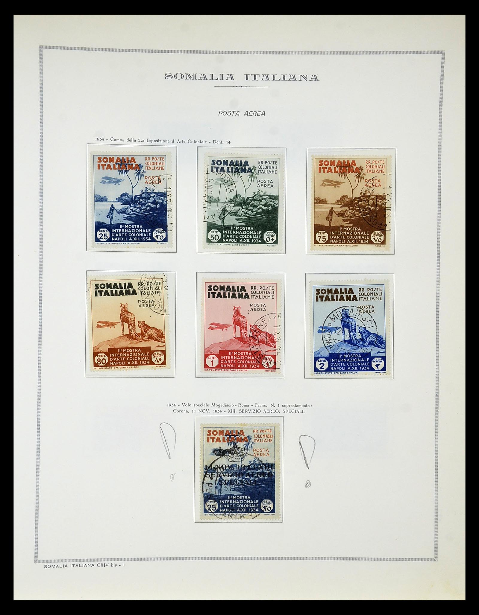 34970 103 - Stamp Collection 34970 Italian colonies 1903-1939.