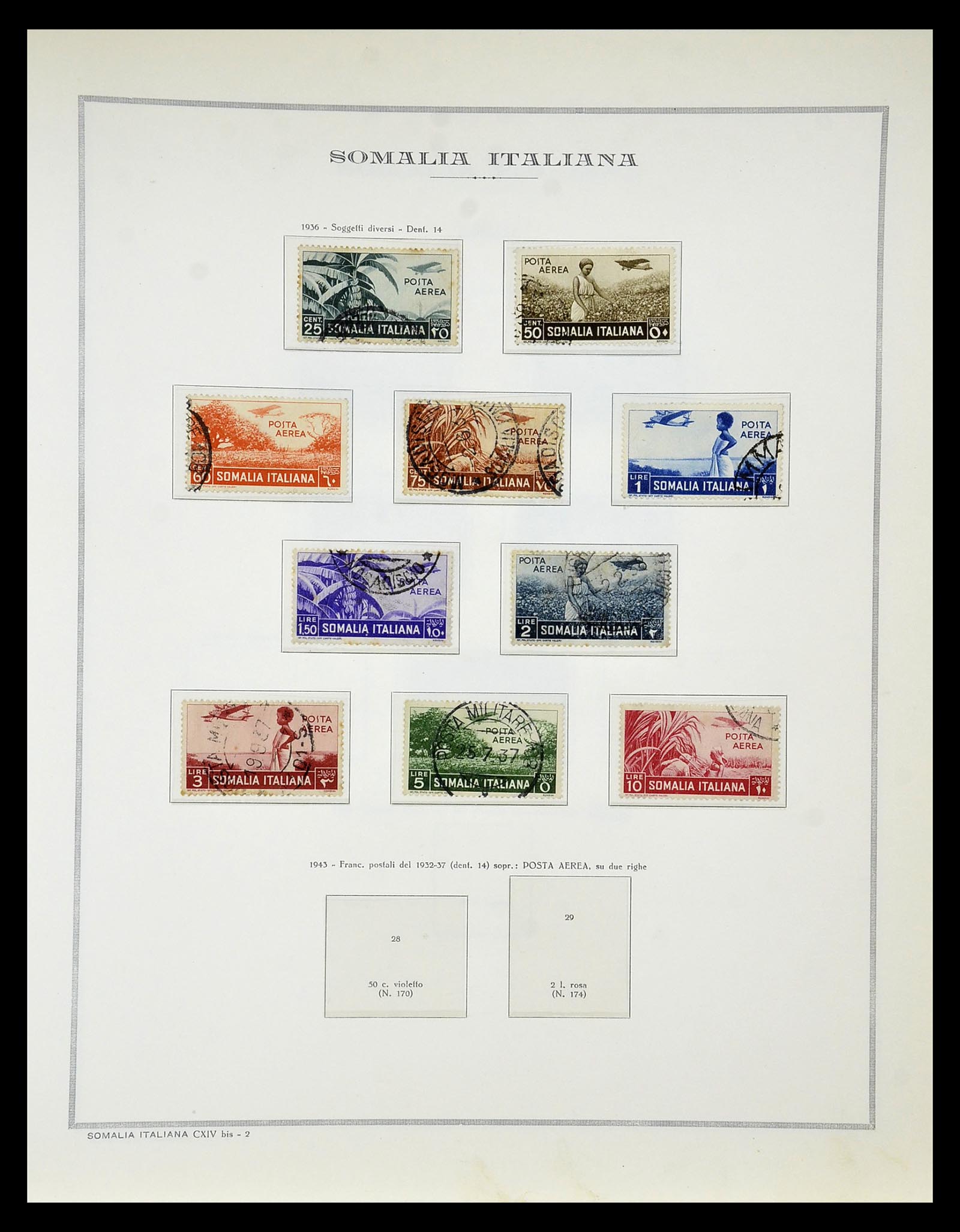 34970 105 - Stamp Collection 34970 Italian colonies 1903-1939.
